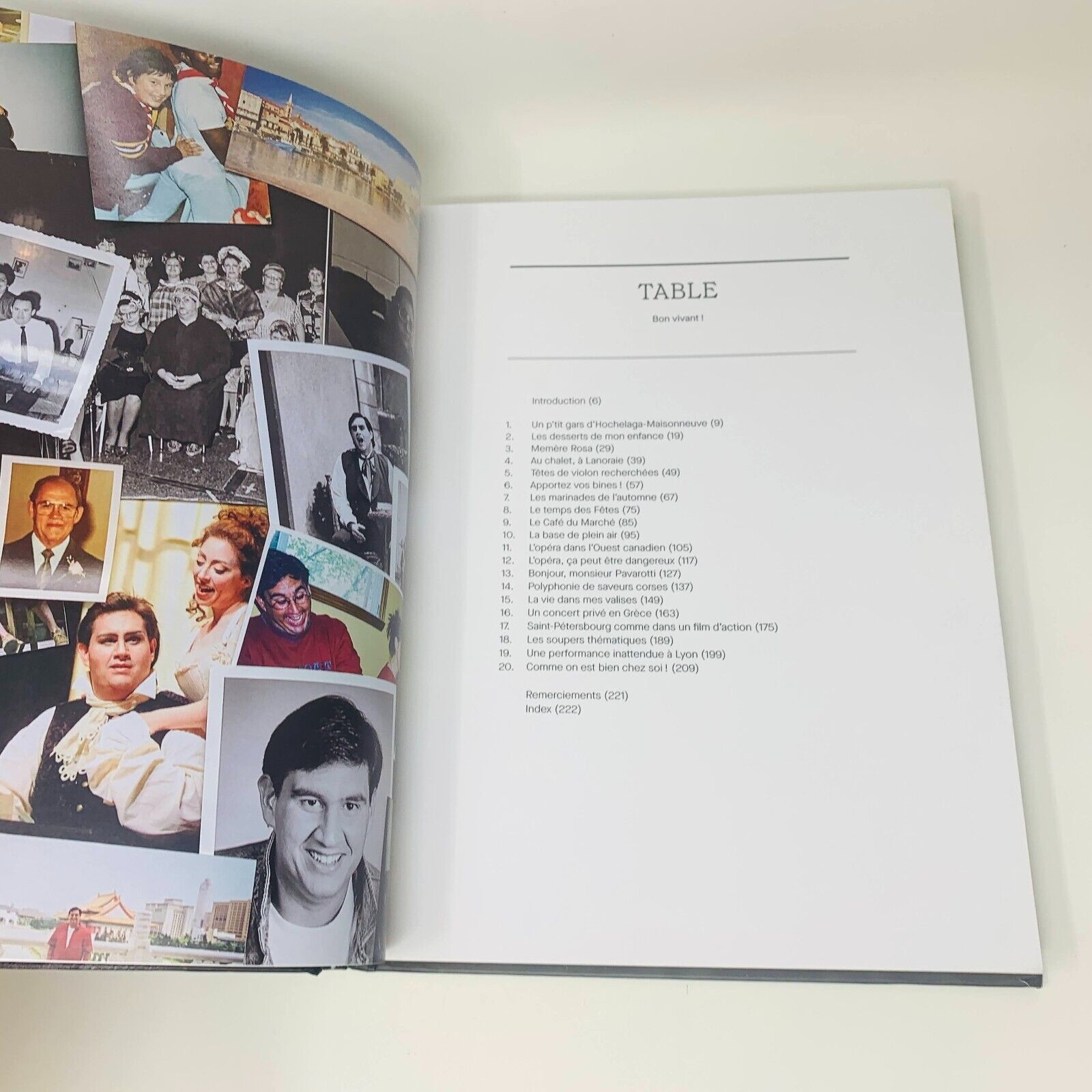 Bon Vivant! Opus 1-2 Lot Livres Biographie/Recettes de Marc Hervieux Flammarion