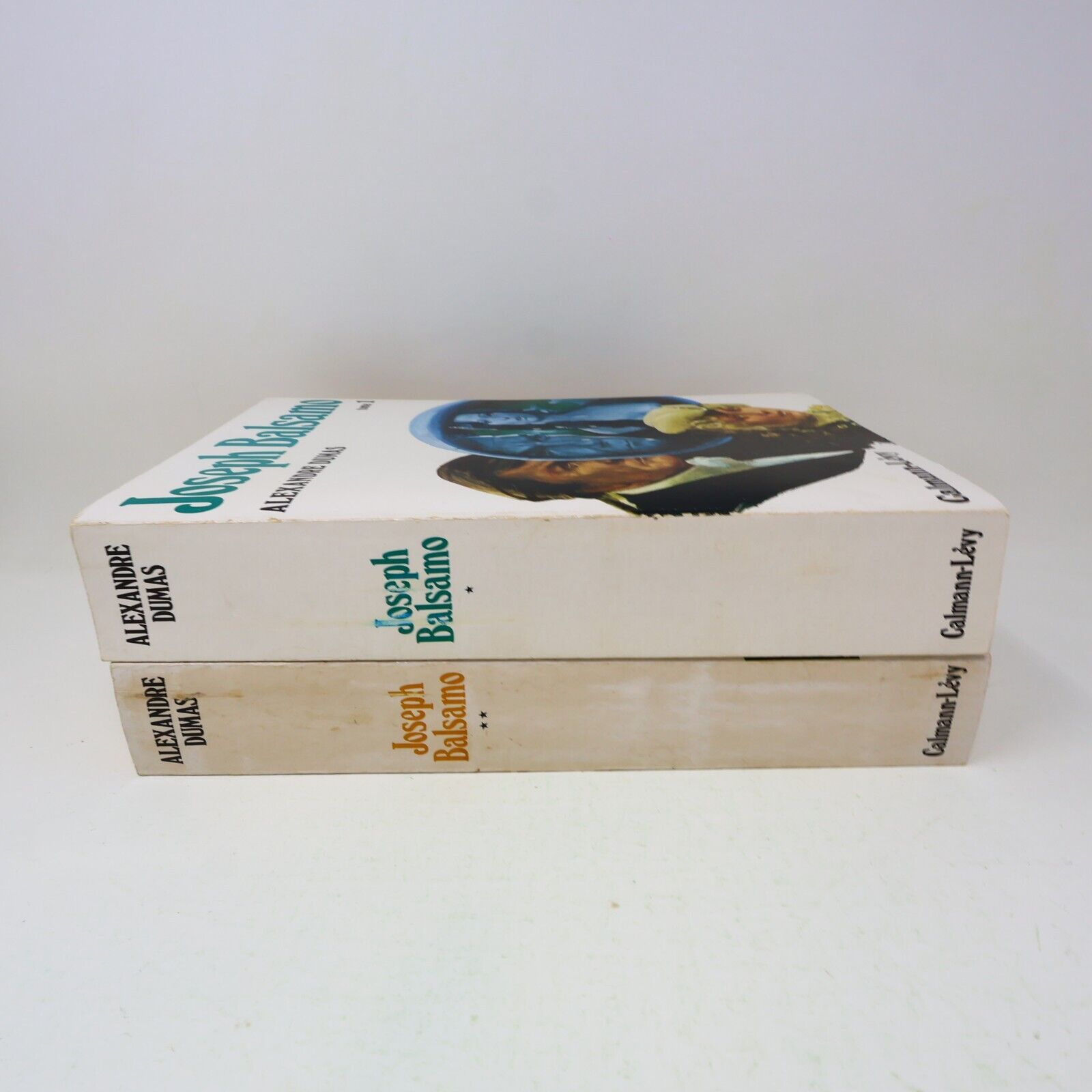 Lot 2 Joseph Balsamo #1-2 Alexandre Dumas Livres 1972 Série Complète Roman 70s