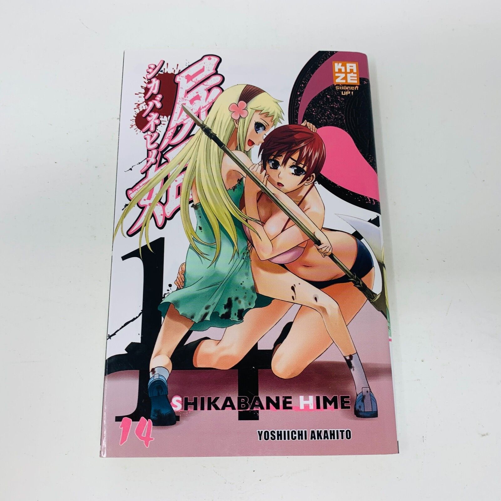 2013 Shikabane Hime Volume 14 Kazé Manga Shonen Up! Français Yoshiichi Akahito