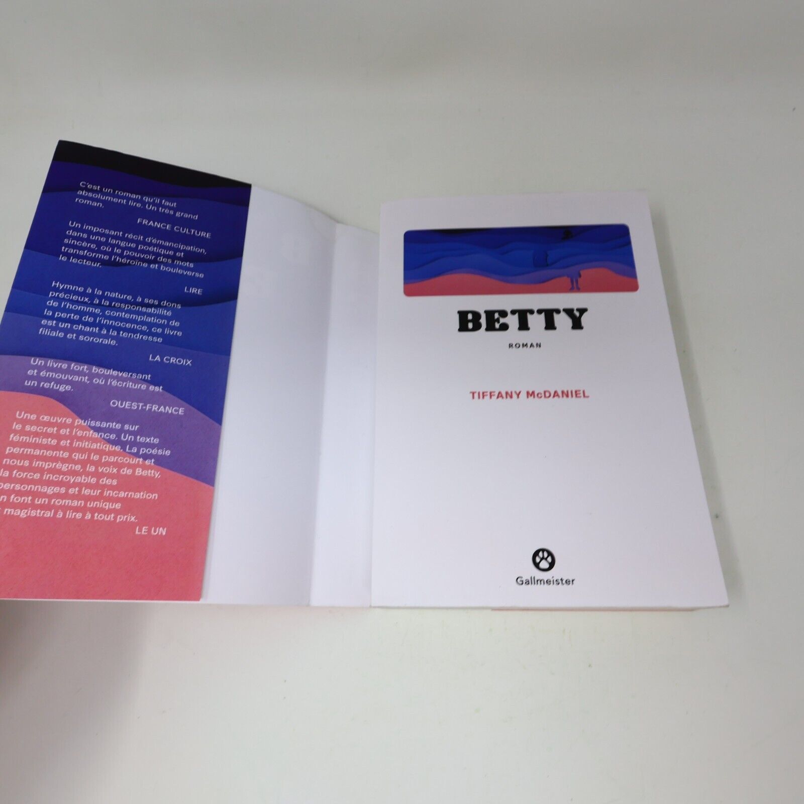 2020 Betty Tiffany Mcdaniel Roman États-Unis Premières Nations Gallmeister Livre