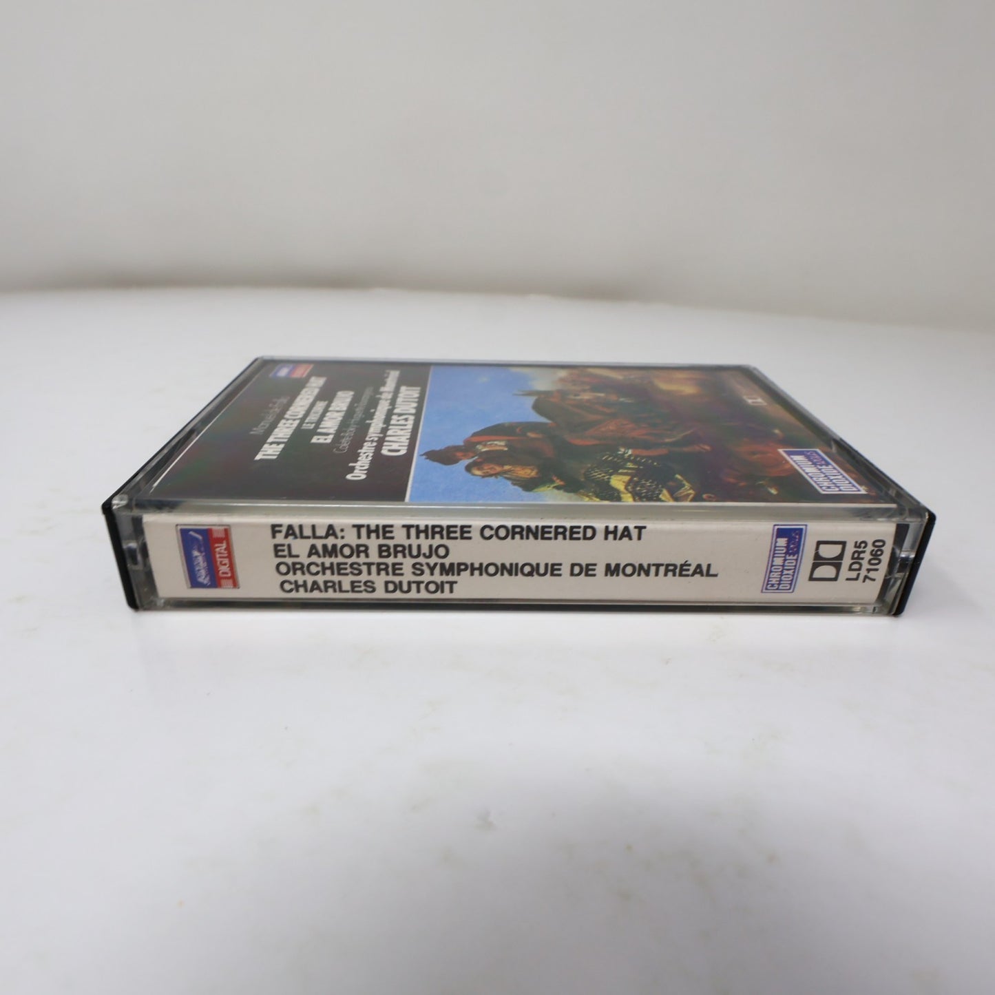 Manuel De Falla Cassette The Three Cornered Hat/Le Tricorne OSM Charles Dutoit