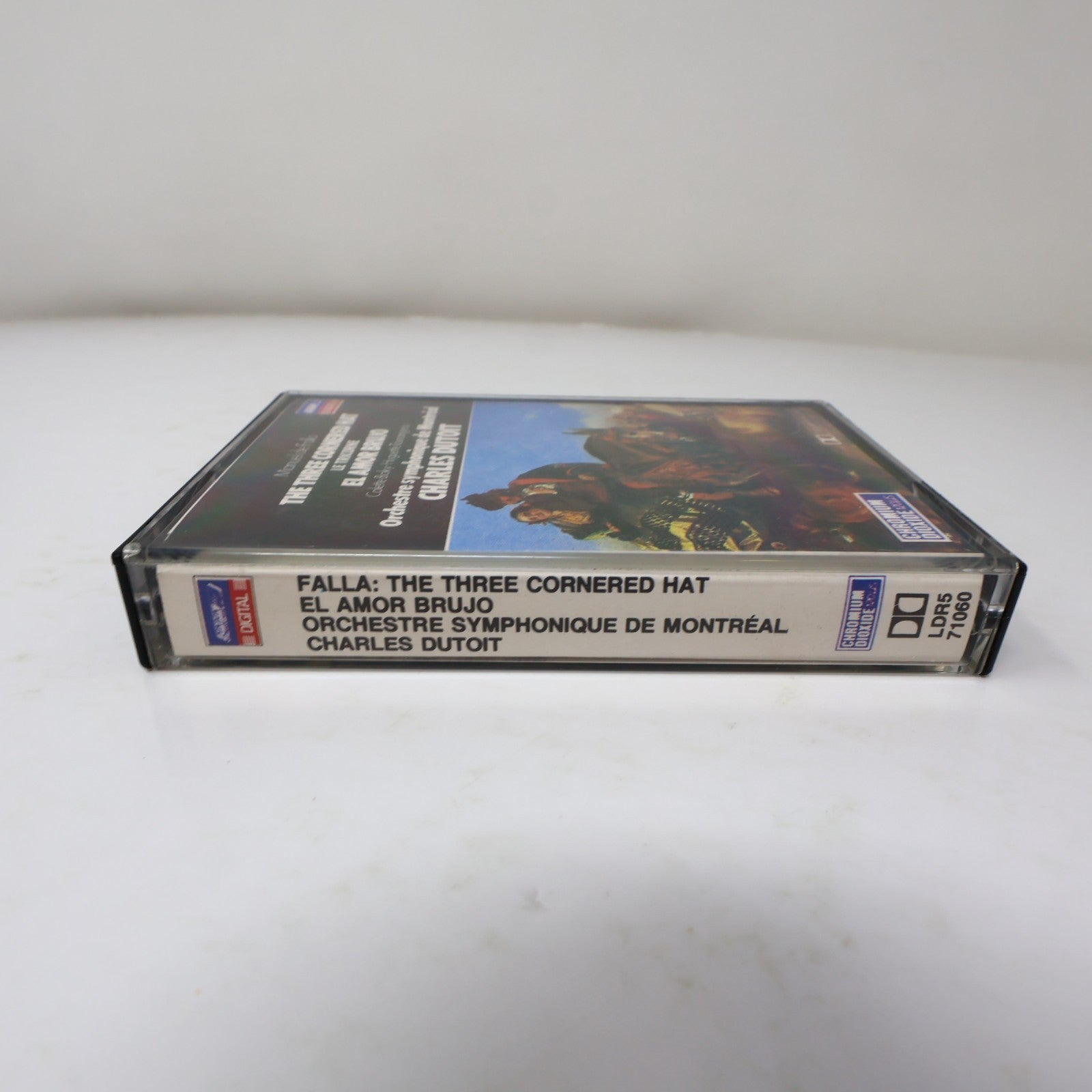 Manuel De Falla Cassette The Three Cornered Hat/Le Tricorne OSM Charles Dutoit