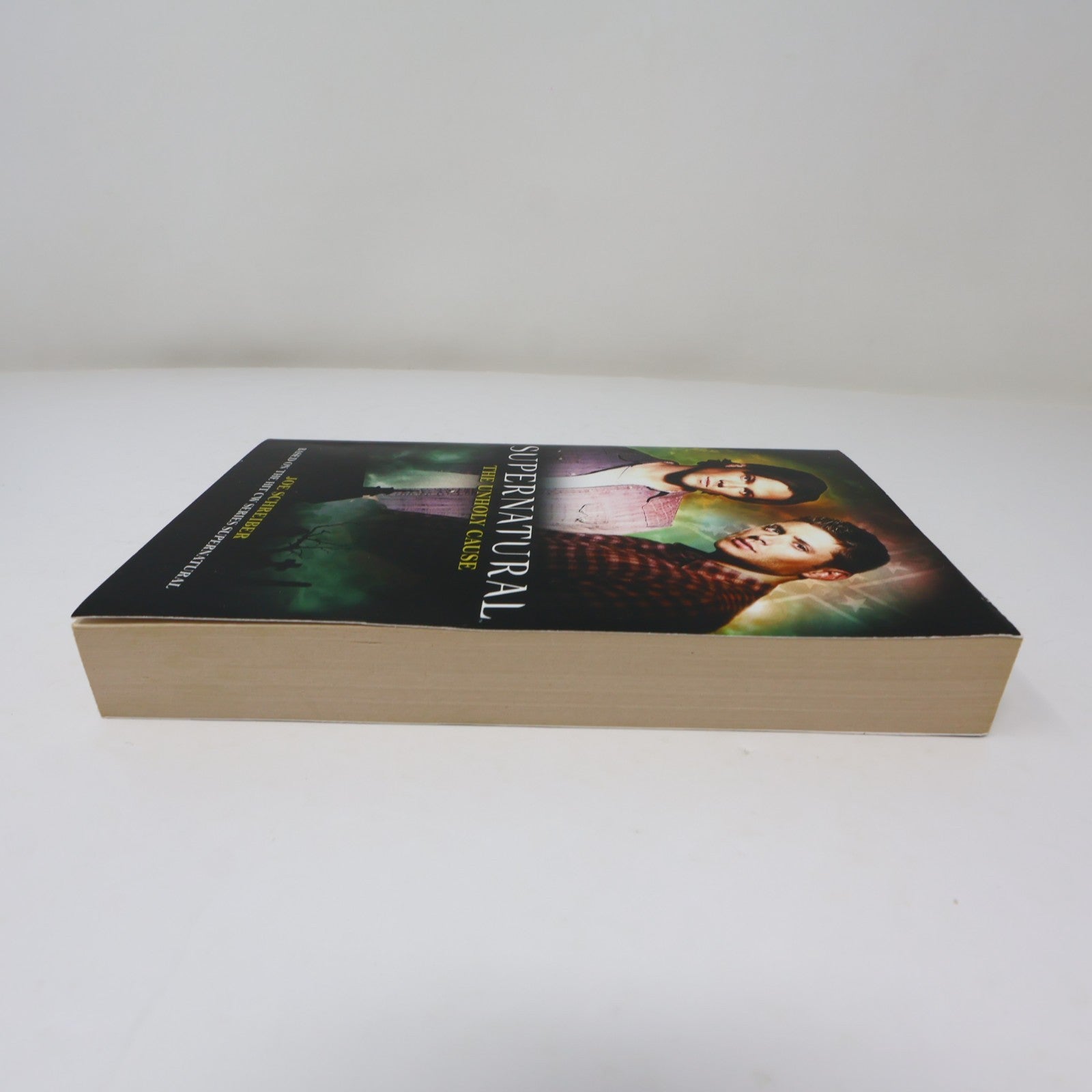 Supernatural The Unholy Cause Joe Schreiber Titan Books 2010 PB Horror Fantasy