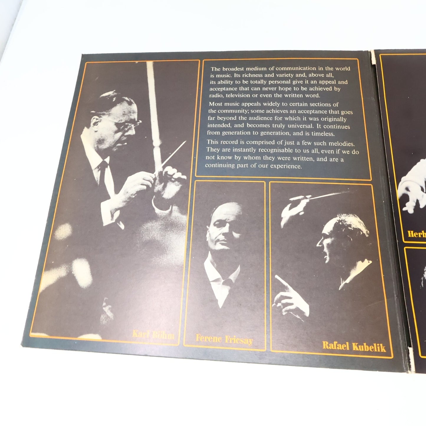 The Super Concert Karajan Berliner Böhm Kubelik Fricsay 2x LP Record 2721 073