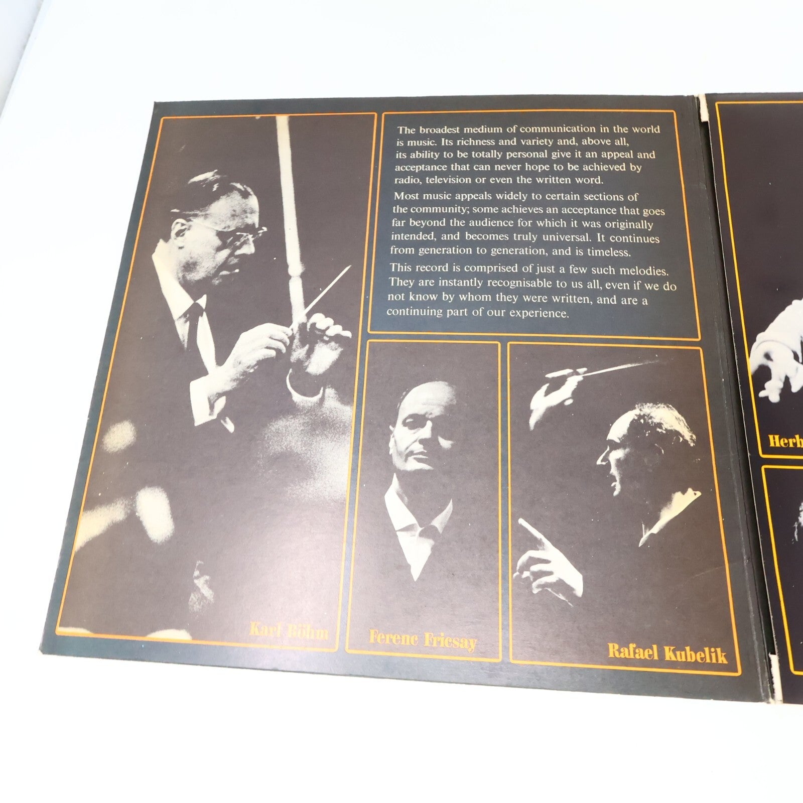 The Super Concert Karajan Berliner Böhm Kubelik Fricsay 2x LP Record 2721 073