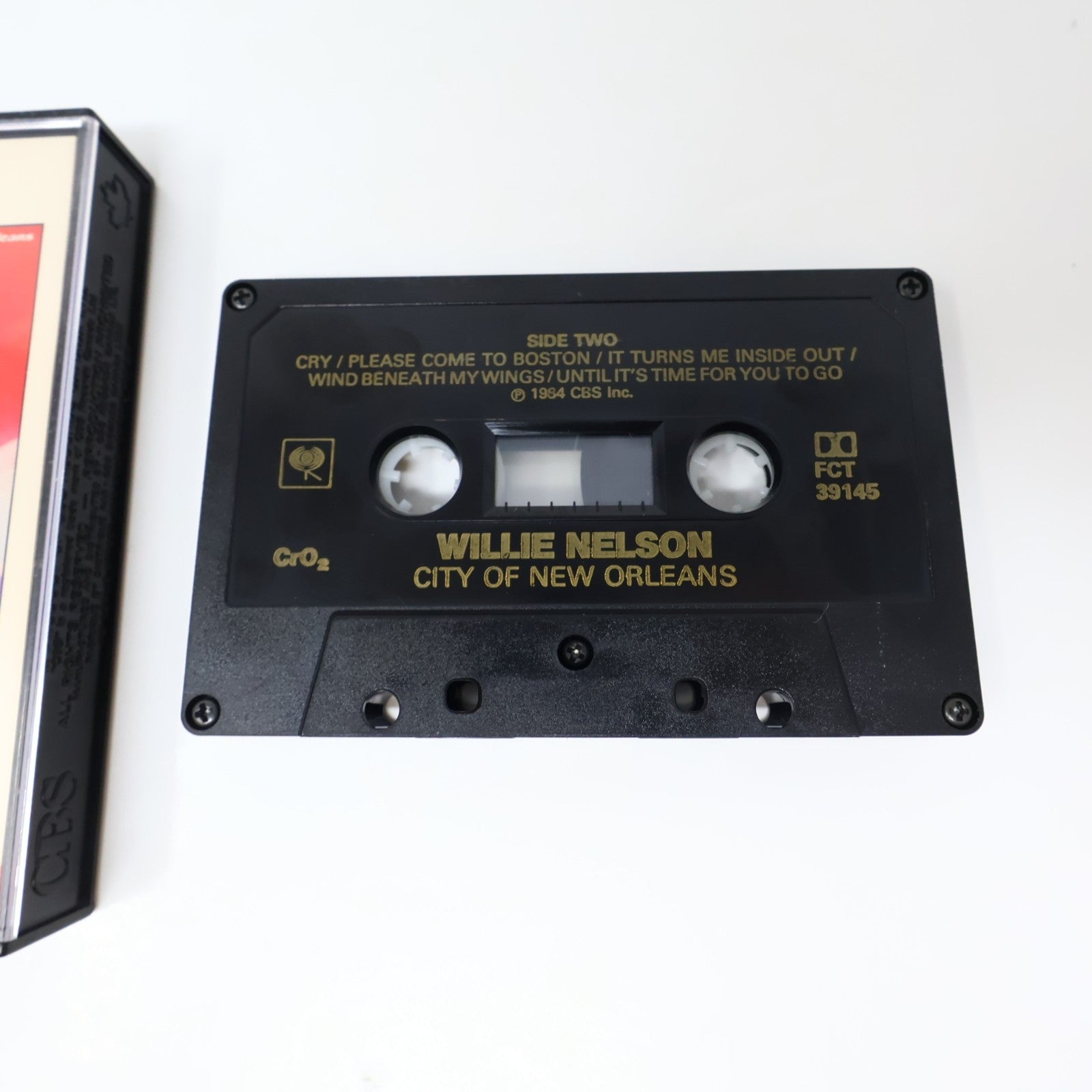 Willie Nelson 3 Cassettes Lot City Of New Orleans/Angel Eyes/Stardust