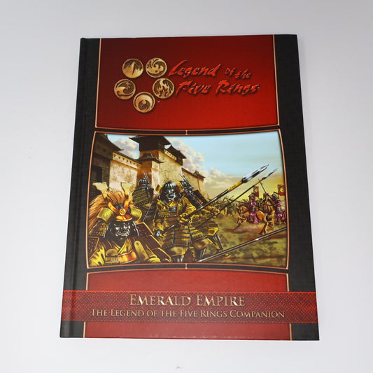 2007 Emerald Empire the Legend of the Five Rings Companion L5R Hardcover HC AEG