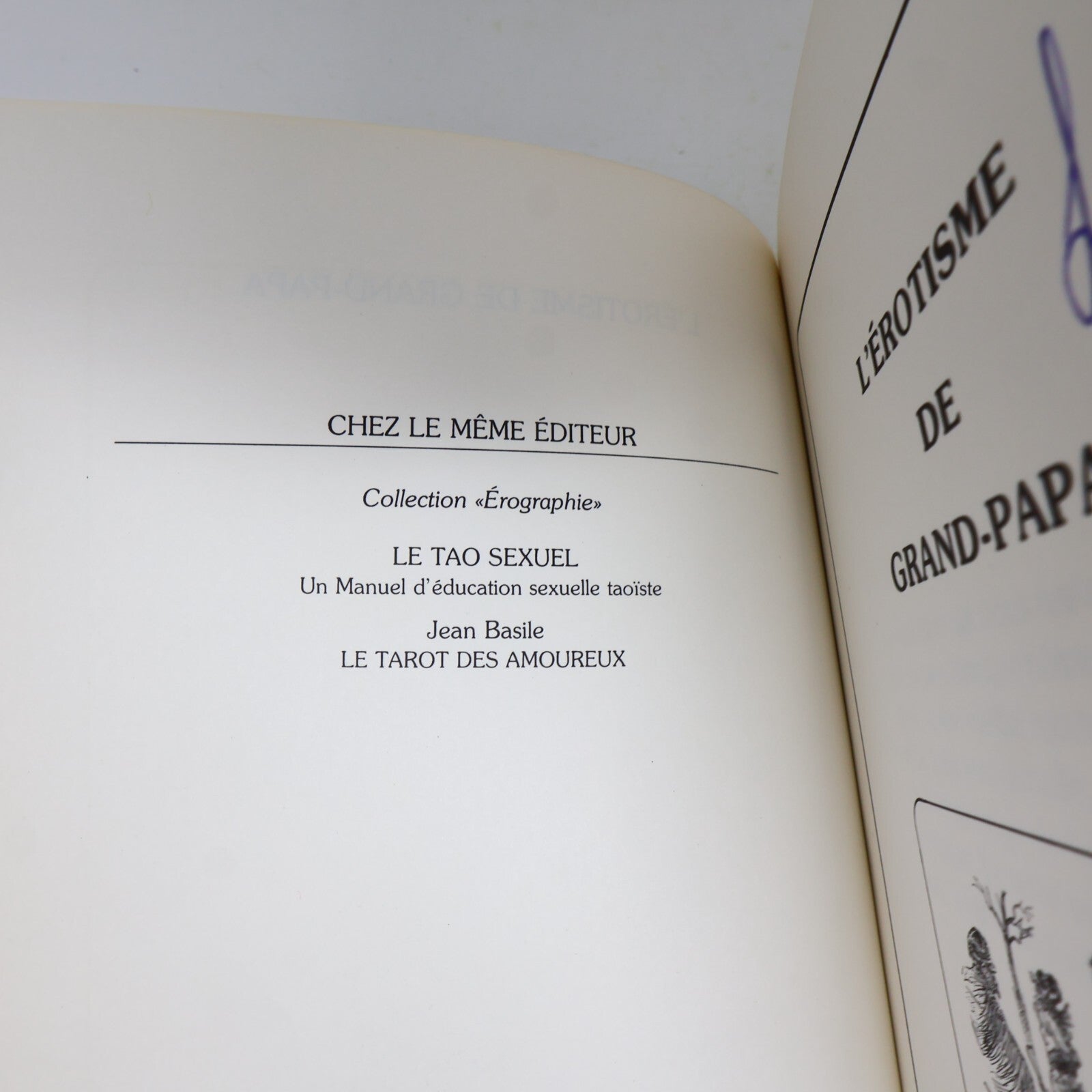 L'Érotisme de Grand-Papa Jean-Basile Photographies Anciennes Curiosa Adultes PB