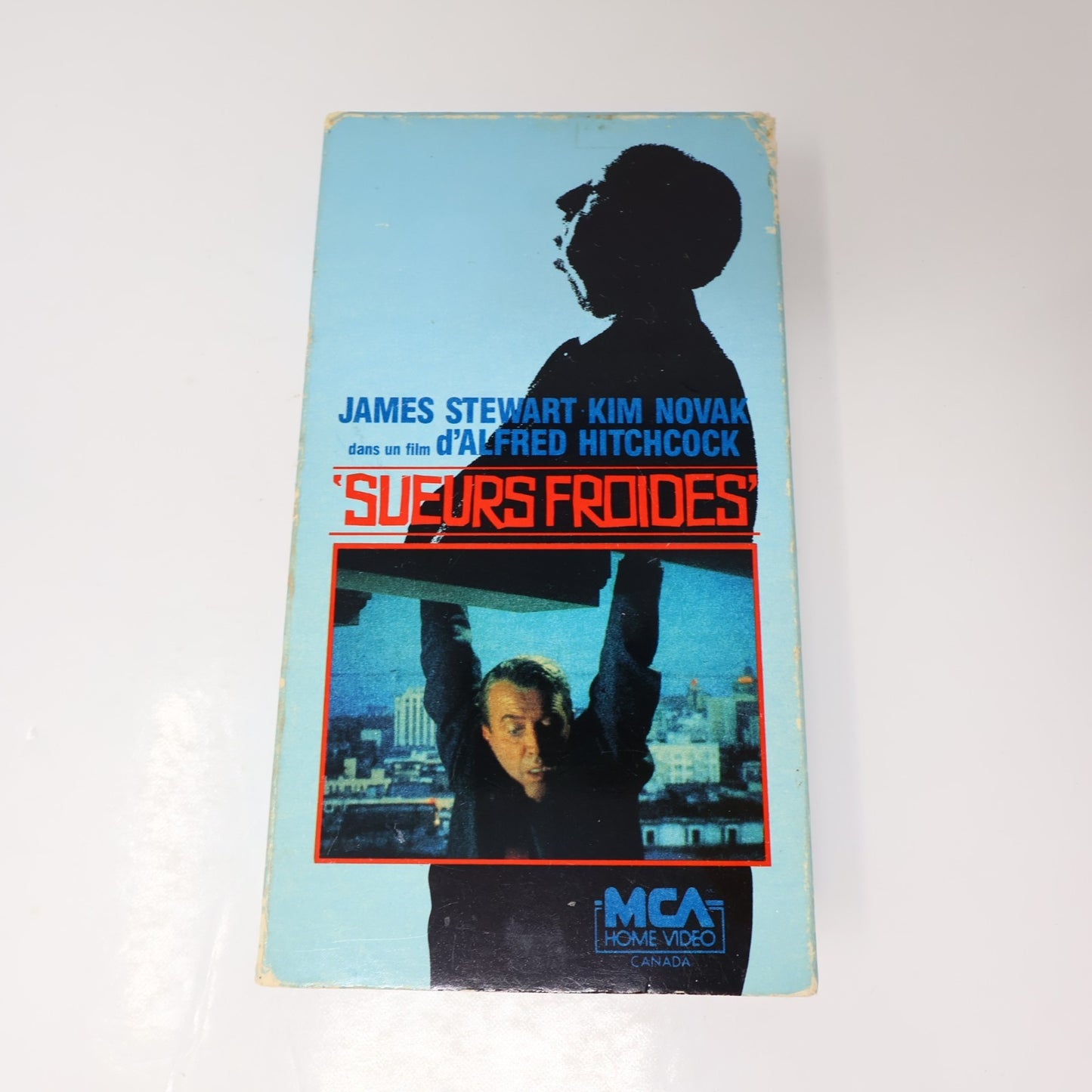 Sueurs Froides (Vertigo) VHS Français/French NTSC James Stewart Alfred Hitchcock