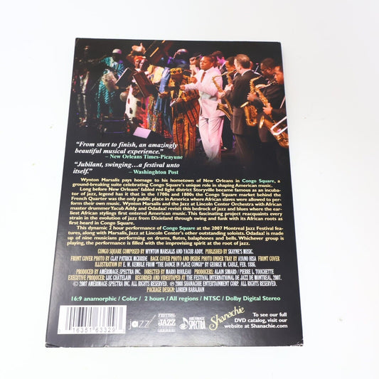 Wynton Marsalis & the Jazz Congo Square DVD Lincoln Center Orchestra Yacub Addy