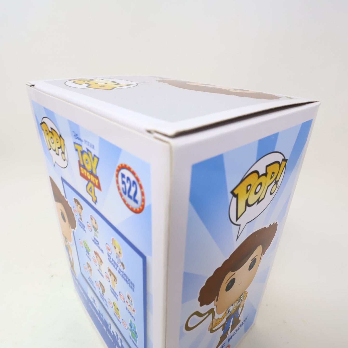 Funko Pop! Sheriff Woody Vinyl Figure #522 Toy Story #4 Used With Box Like New