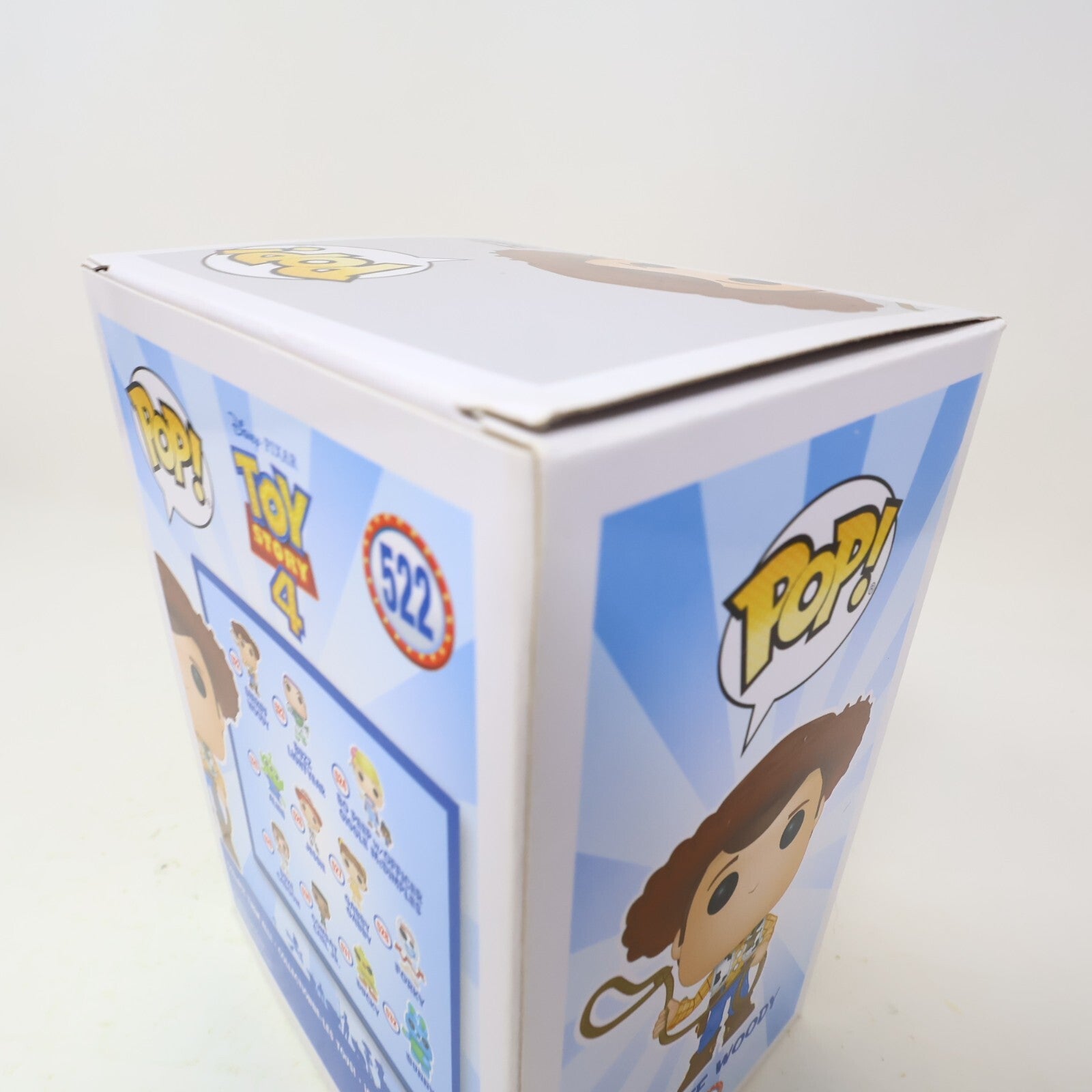 Funko Pop! Sheriff Woody Vinyl Figure #522 Toy Story #4 Used With Box Like New