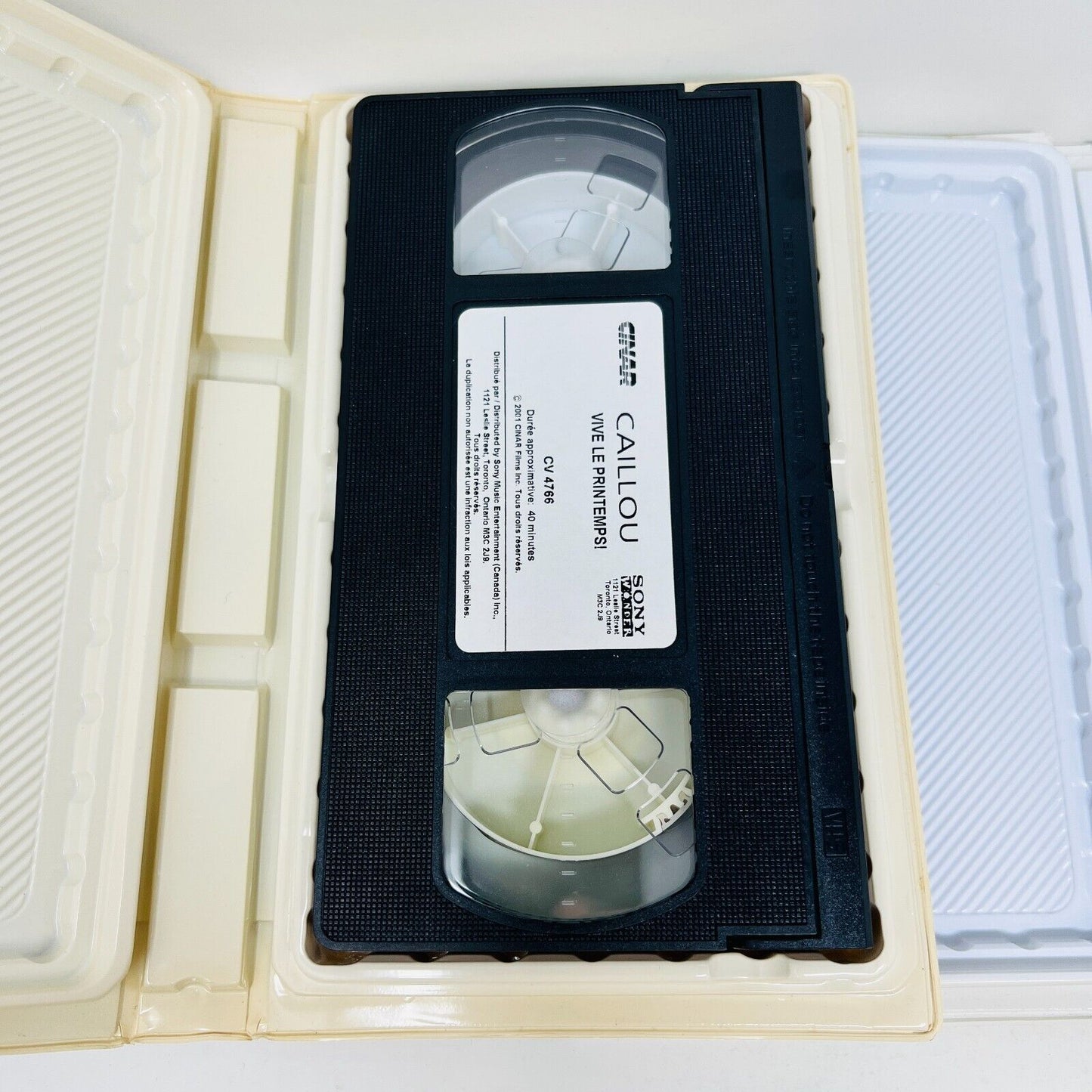 8x Caillou VHS en Français/in French Testés Cinar NTSC Lot Set Docteur Caillou