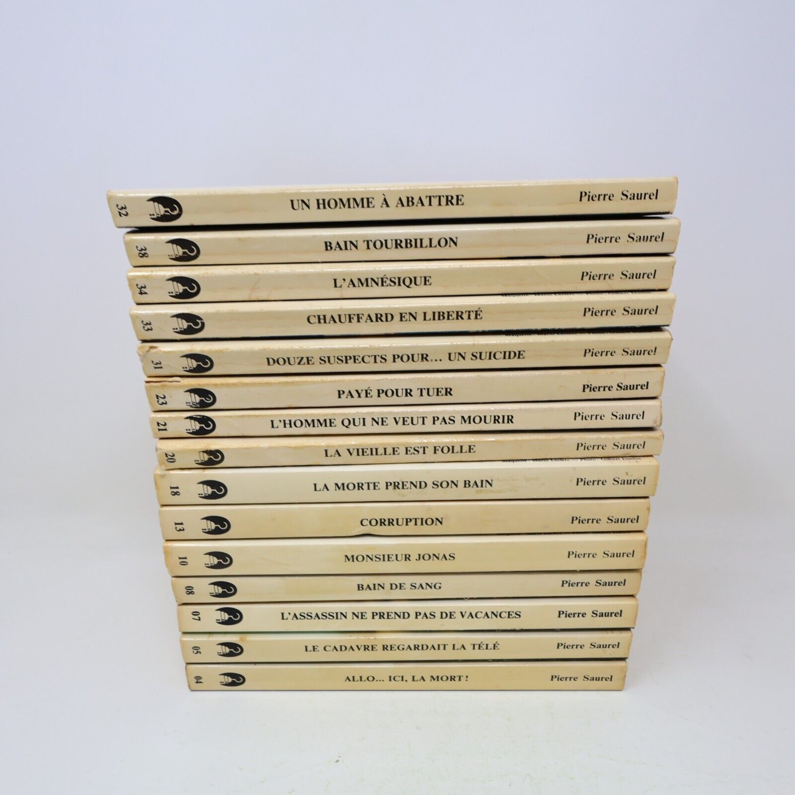 Lot 15 Livres Le Manchot Pierre Saurel Policier Québec Amérique Français French