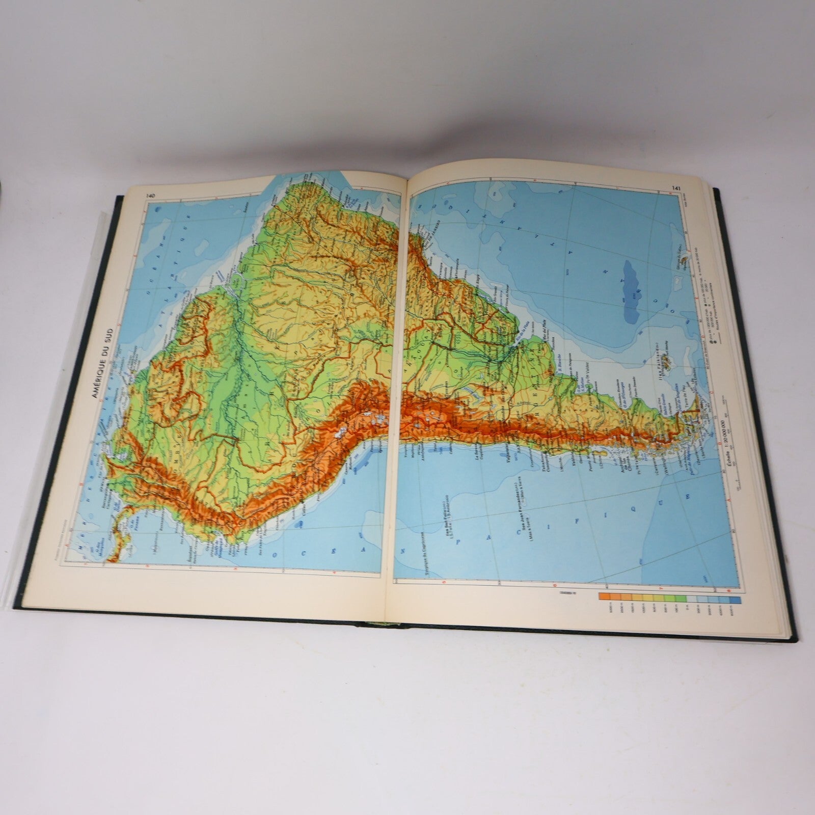 Encyclopédie Géographique Permanente Le Monde et son Visage / Atlas 1962 Bordas