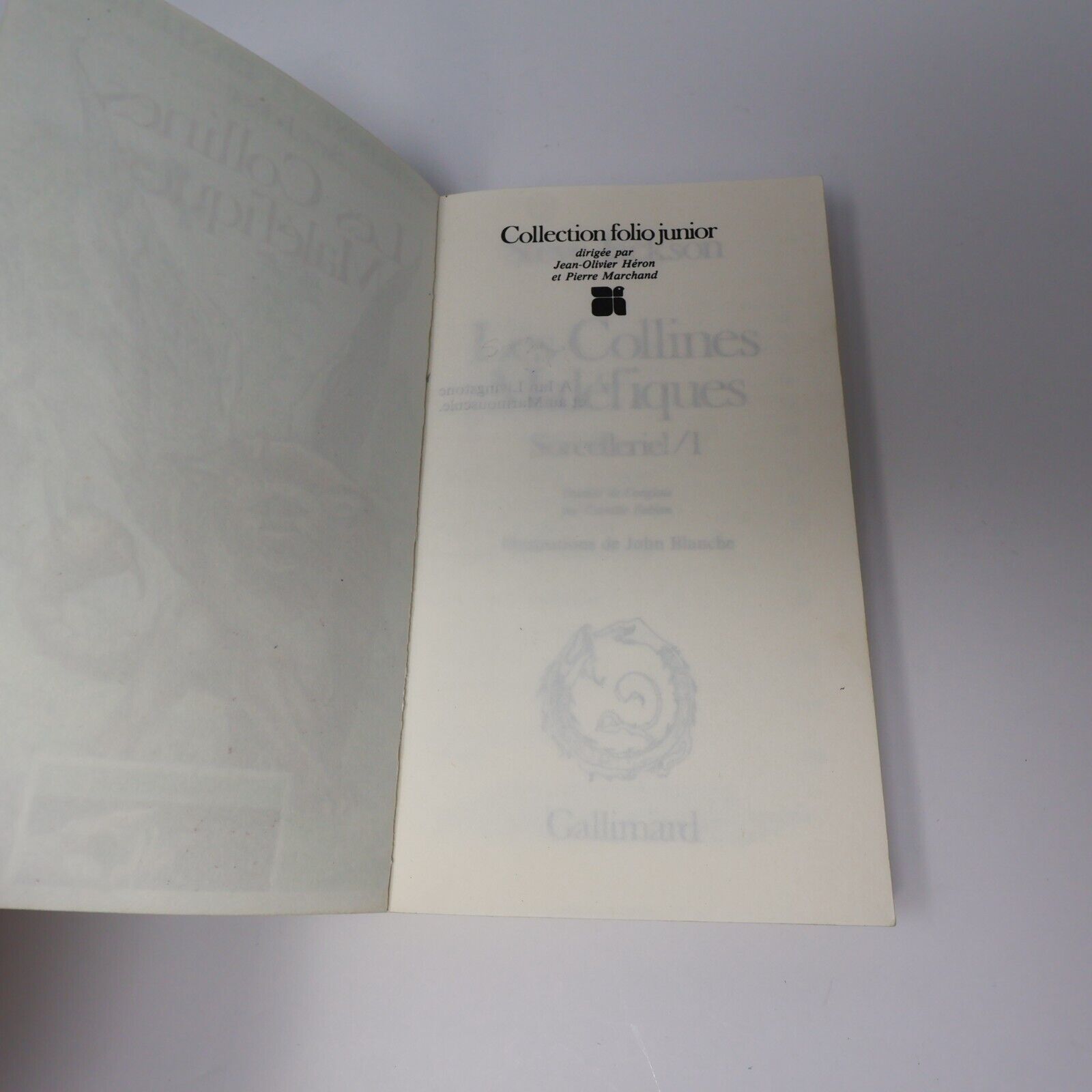 1985 les Collines Maléfiques Sorcellerie! #1 de Steve Jackson LDVELH Paperback