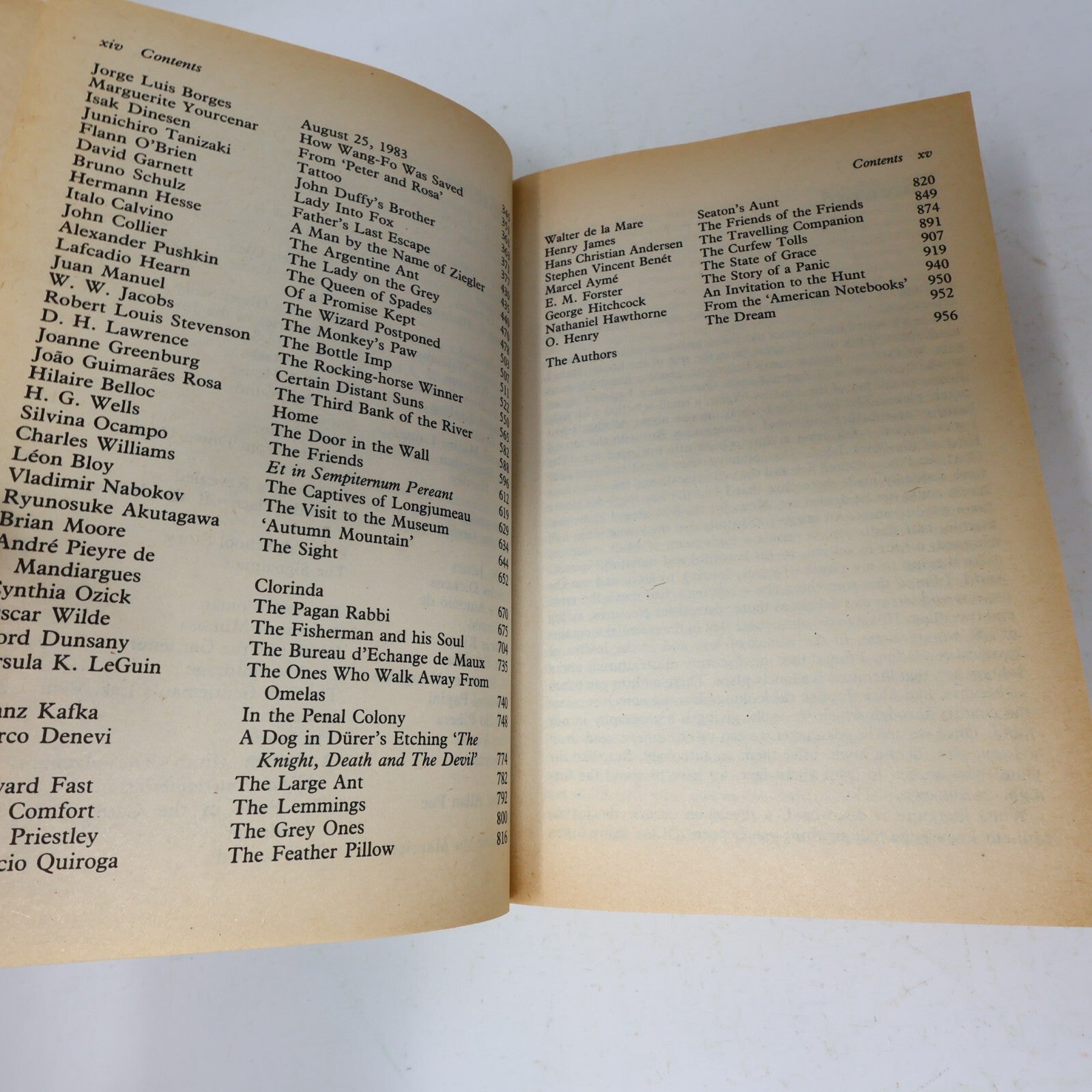 1983 Black Water the Anthology of Fantastic Literature Alberto Manguel Fantasy