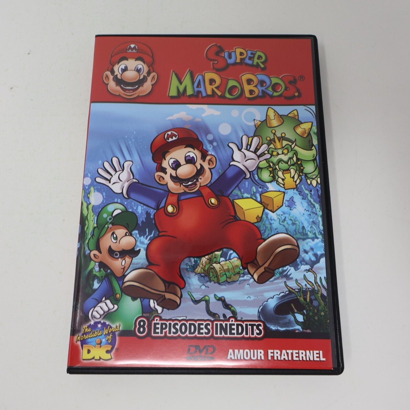 Super Mario Bros Amour Fraternel DVD 8 Épisodes Inédits Testé Région 1 Français