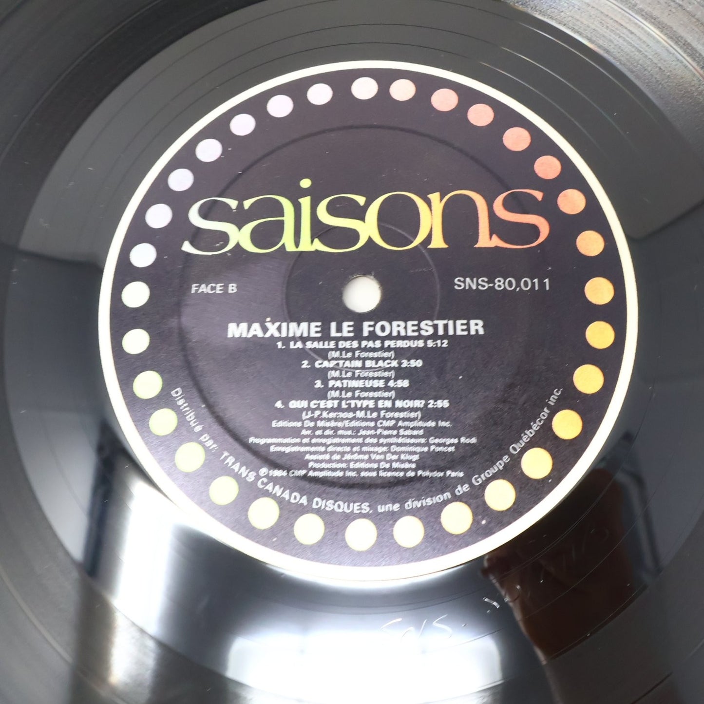 Maxime Le Forestier Les Jours Meilleurs 12" Record 1984 Amplitude Pop SNS-80.011