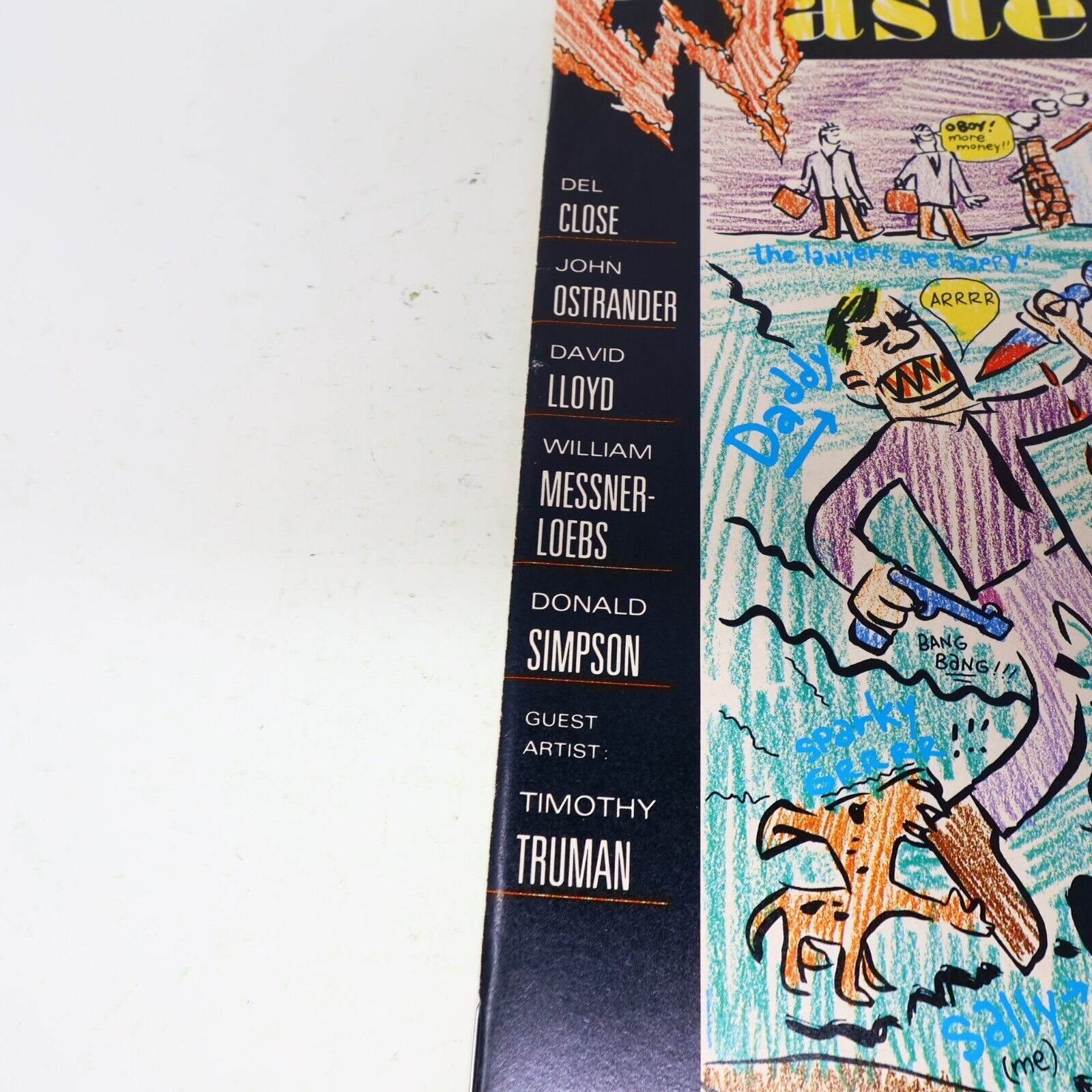 Lot 2 Comics Wasteland #6, 10 Del Close/John Ostrander/David Lloyd DC 1980s