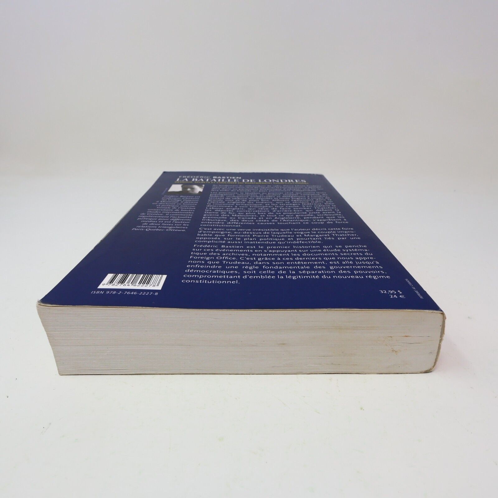 2013 La Bataille de Londres Frédéric Bastien Boréal Français Paperback Canada PB