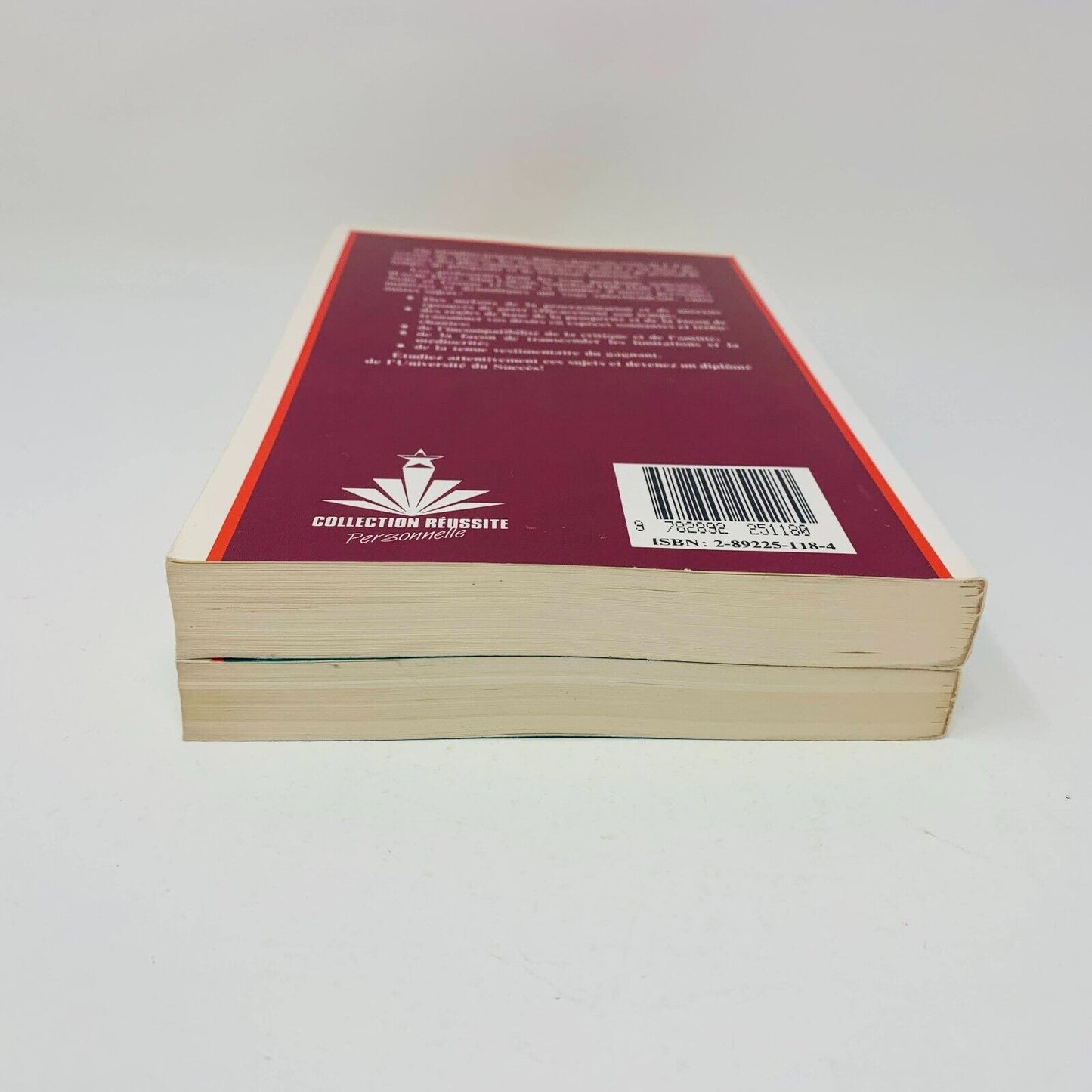1987 L'Université du Succès Tome #2-3 Og Mandino Un Monde Différent Lot Livres