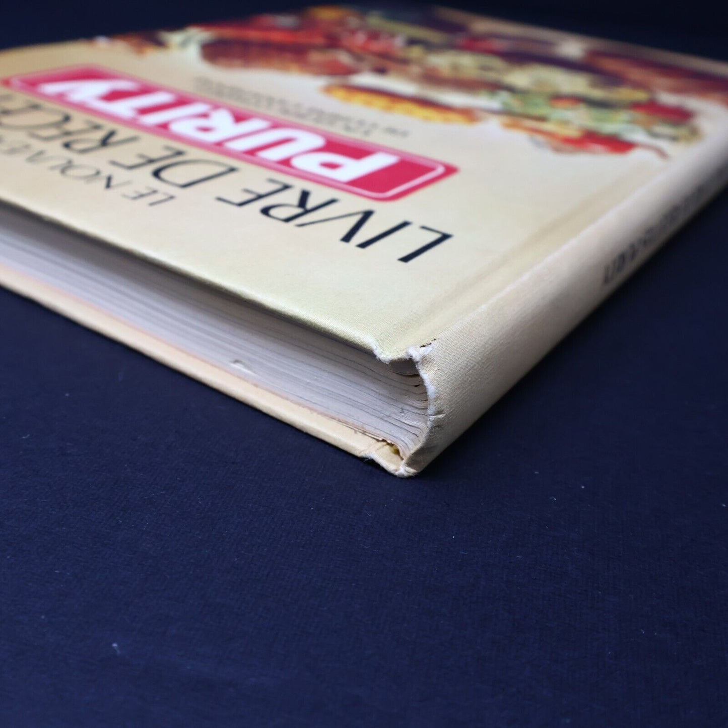 Le Nouveau Livre de Recettes Purity Hardcover HC Moulins Maple Leaf Cuisine 70s