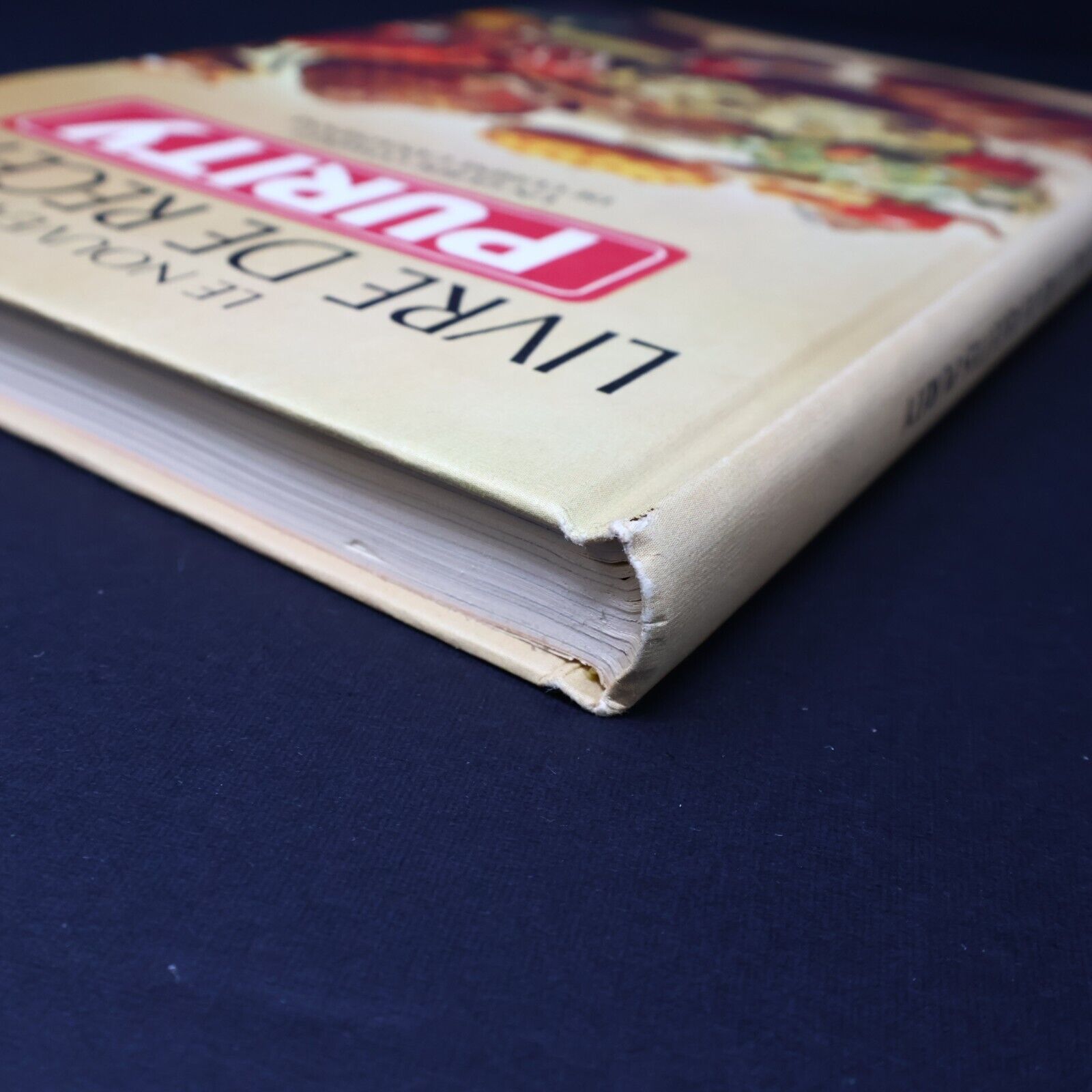 Le Nouveau Livre de Recettes Purity Hardcover HC Moulins Maple Leaf Cuisine 70s