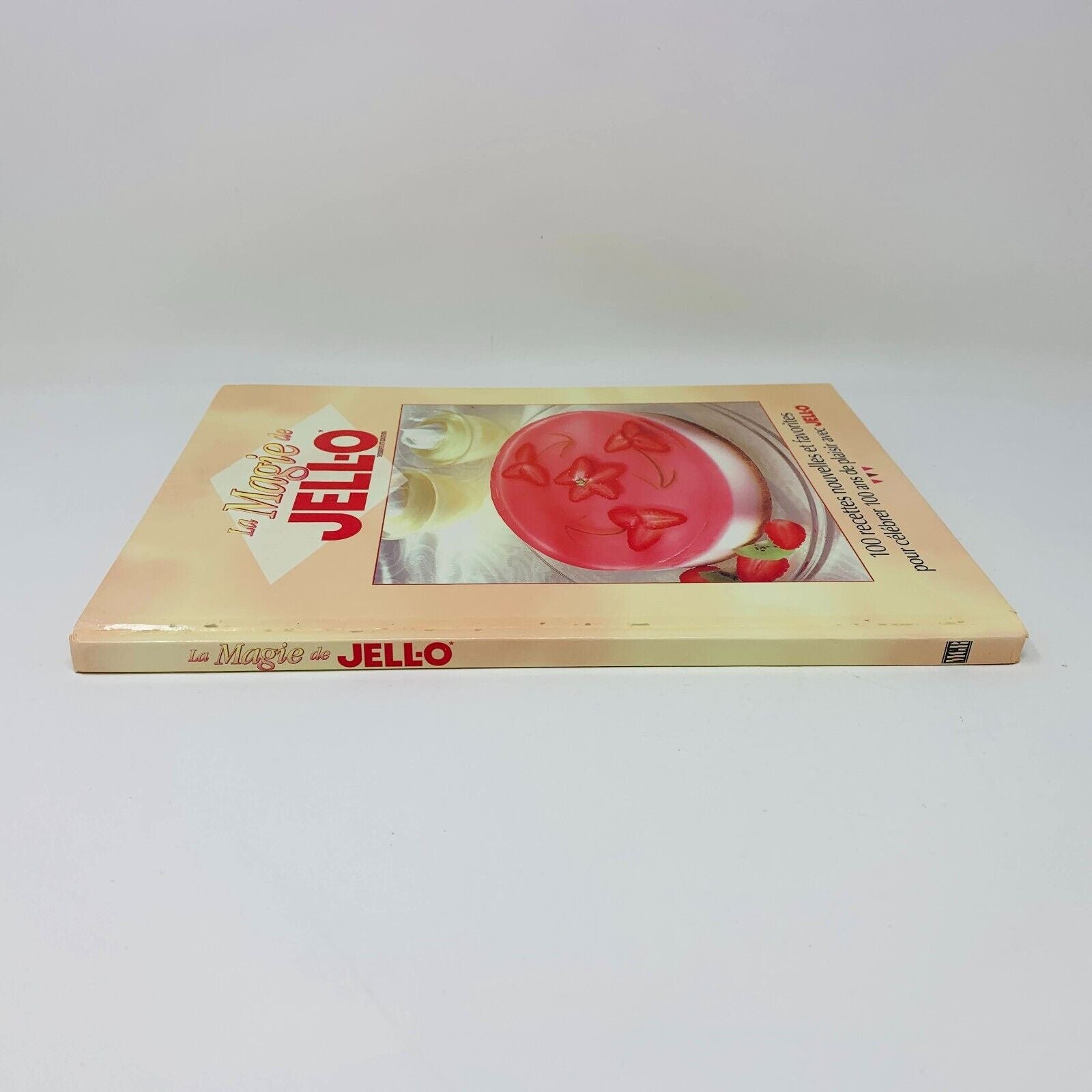 1997 La Magie de JELL-O Desserts et goûters 100 Recettes Livre Cuisine Français