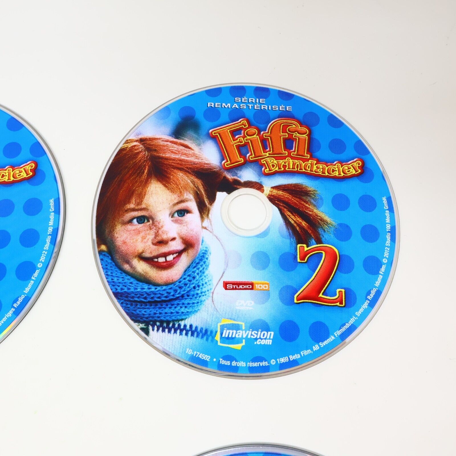 Fifi Brindacier Série Originale Remasterisée DVD Français 21 Épisodes NTSC Testé