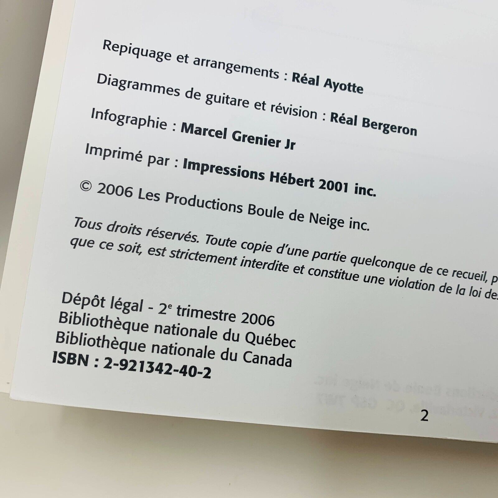 2006 Coupable Éric Lapointe Partitions Songbook Piano Guitar Français Québec