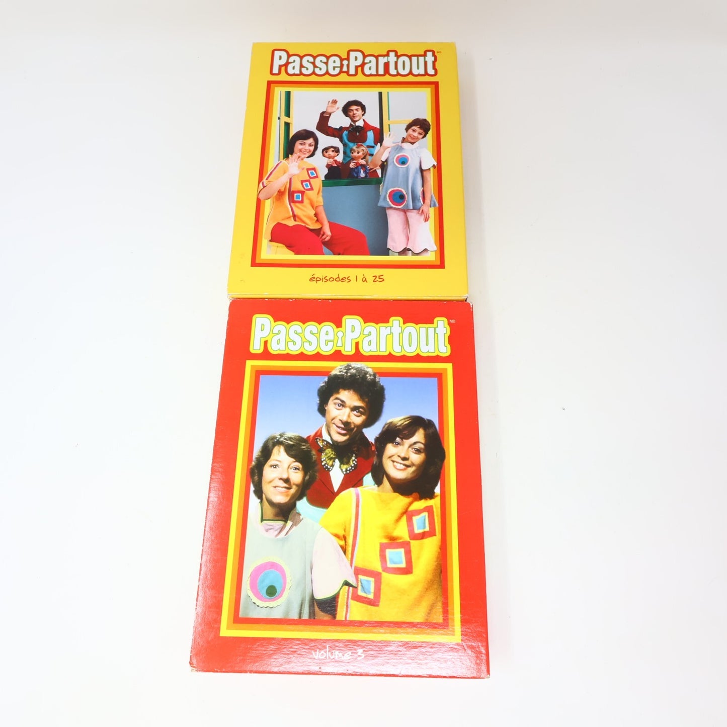 Passe-Partout #1-2-3-4-5 Lot 5 DVD Télé Québec Série Originale Complète Testés