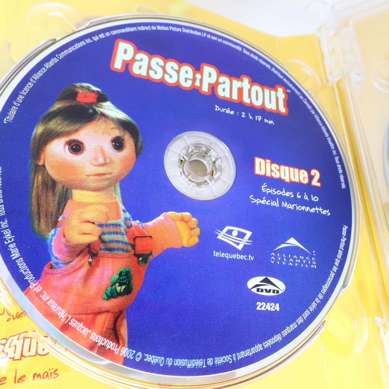 Passe-Partout #1-2-3-4-5 Lot 5 DVD Télé Québec Série Originale Complète Testés