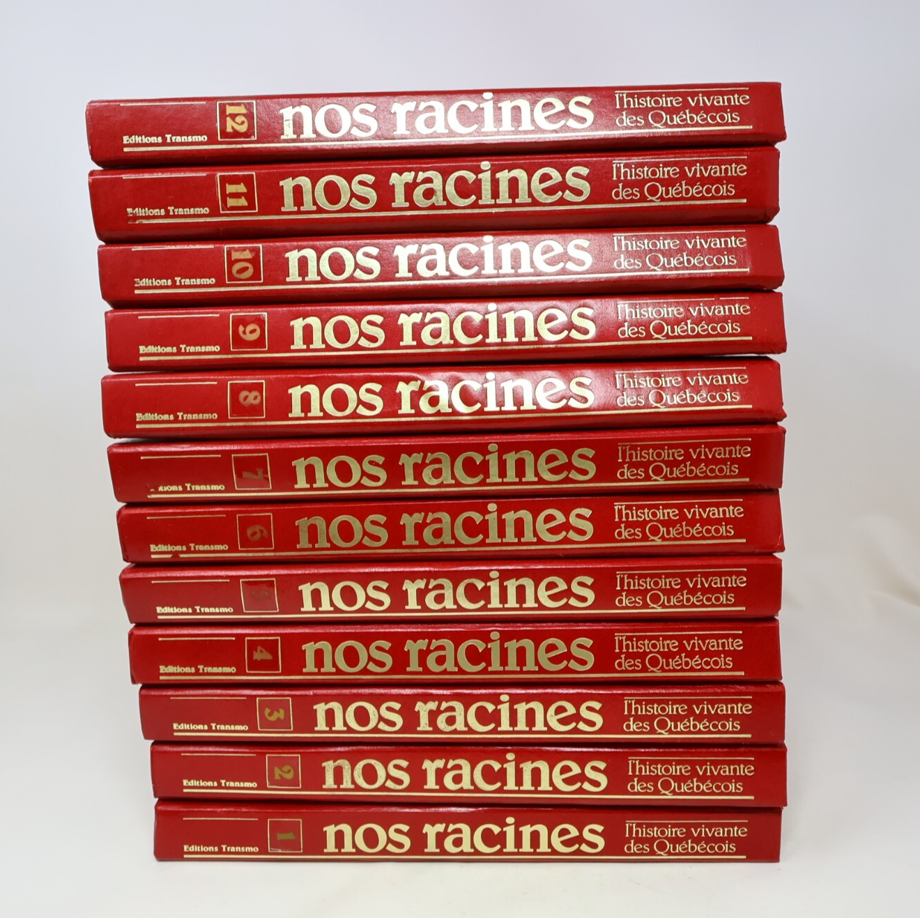 Nos Racines Histoires Vivante des Québécois Jacques Lacoursière Magazines Lot 12