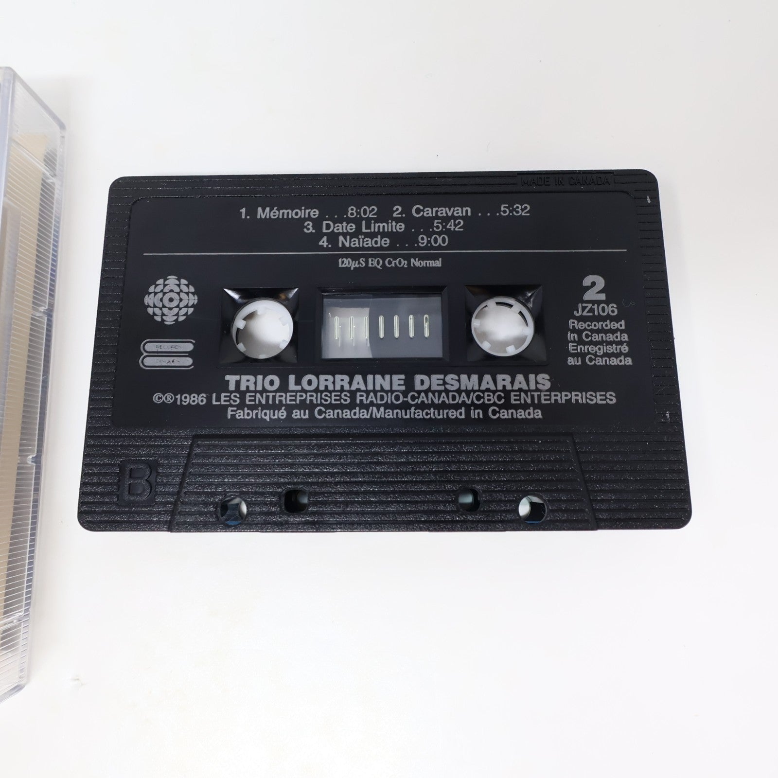 Lorraine Desmarais 2 Cassettes Lot Pianissimo/Andiamo JazzImage Hold up/Caravan