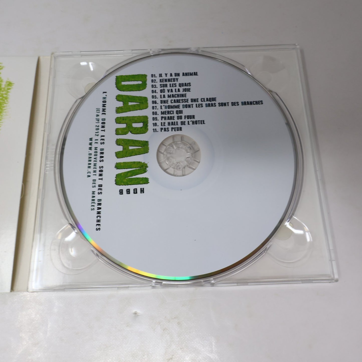 Daran L'Homme Dont Les Bras Sont Des Branches CD Pop LMCD-5394