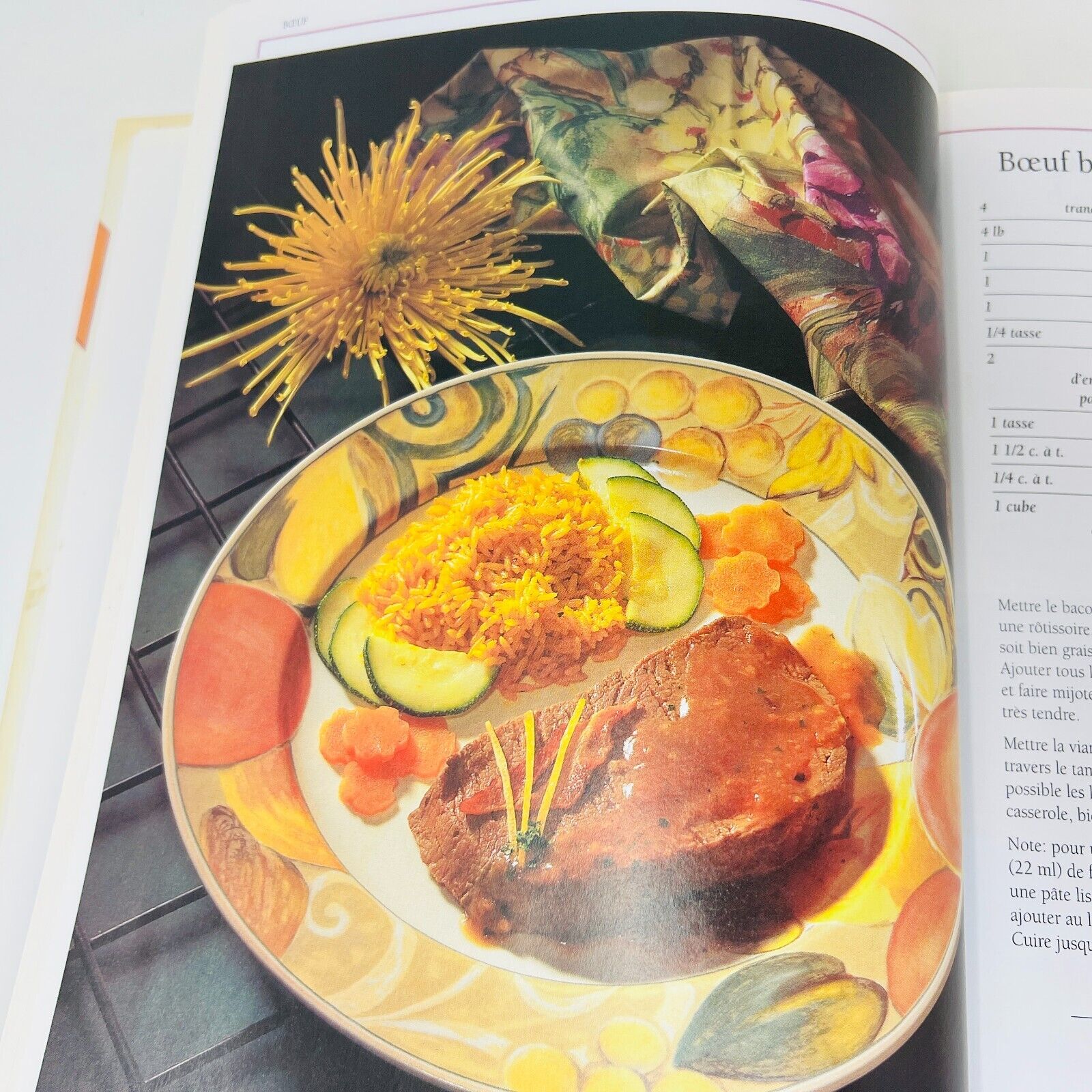 1992 La Bonne Cuisine de Margo Oliver Recettes Hb & Cie Français Livre Hardcover