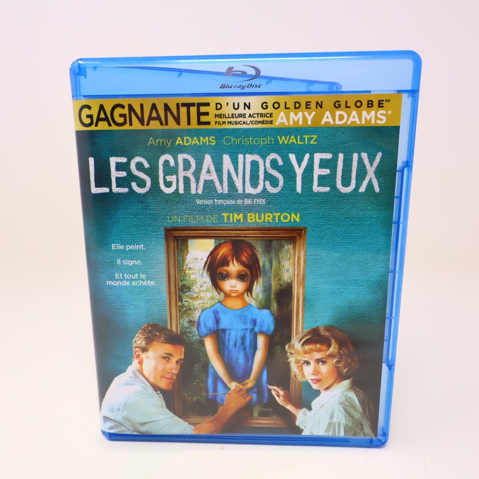 Les Grands Yeux / Big Eyes Blu-ray 2015 Français English Tested NTSC Tim Burton