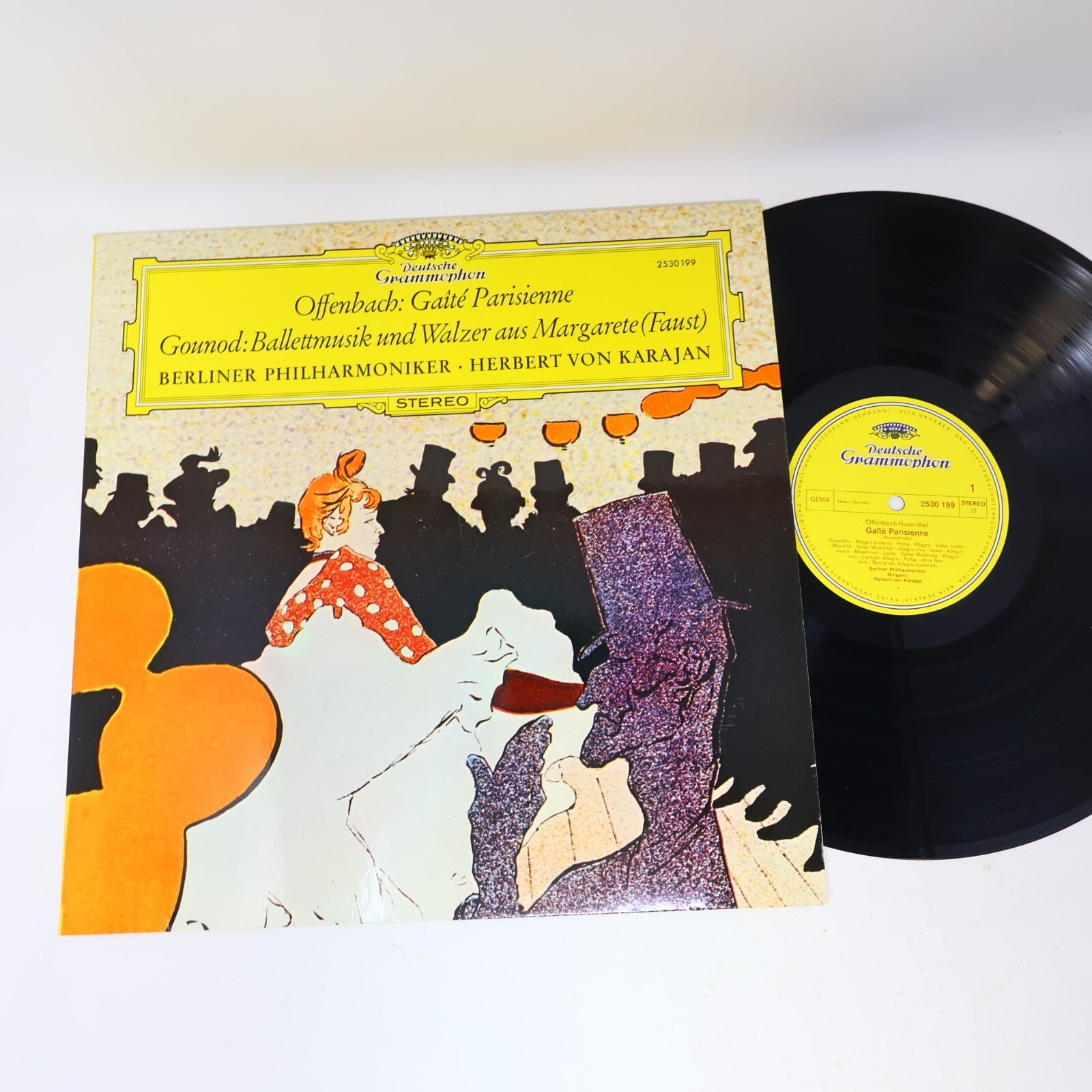 Von Karajan Offenbach Gounod Gaîté Parisienne Ballettmusik Und Record 2530 199