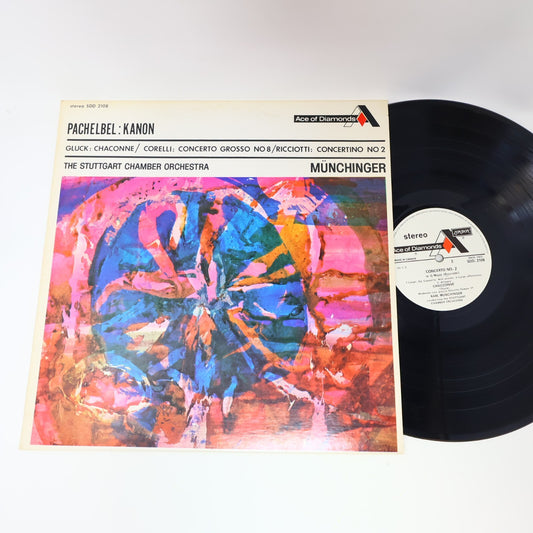 Münchinger Pachelbel Kanon Gluck Corelli Ricciotti Stuttgart Record SDD 2108