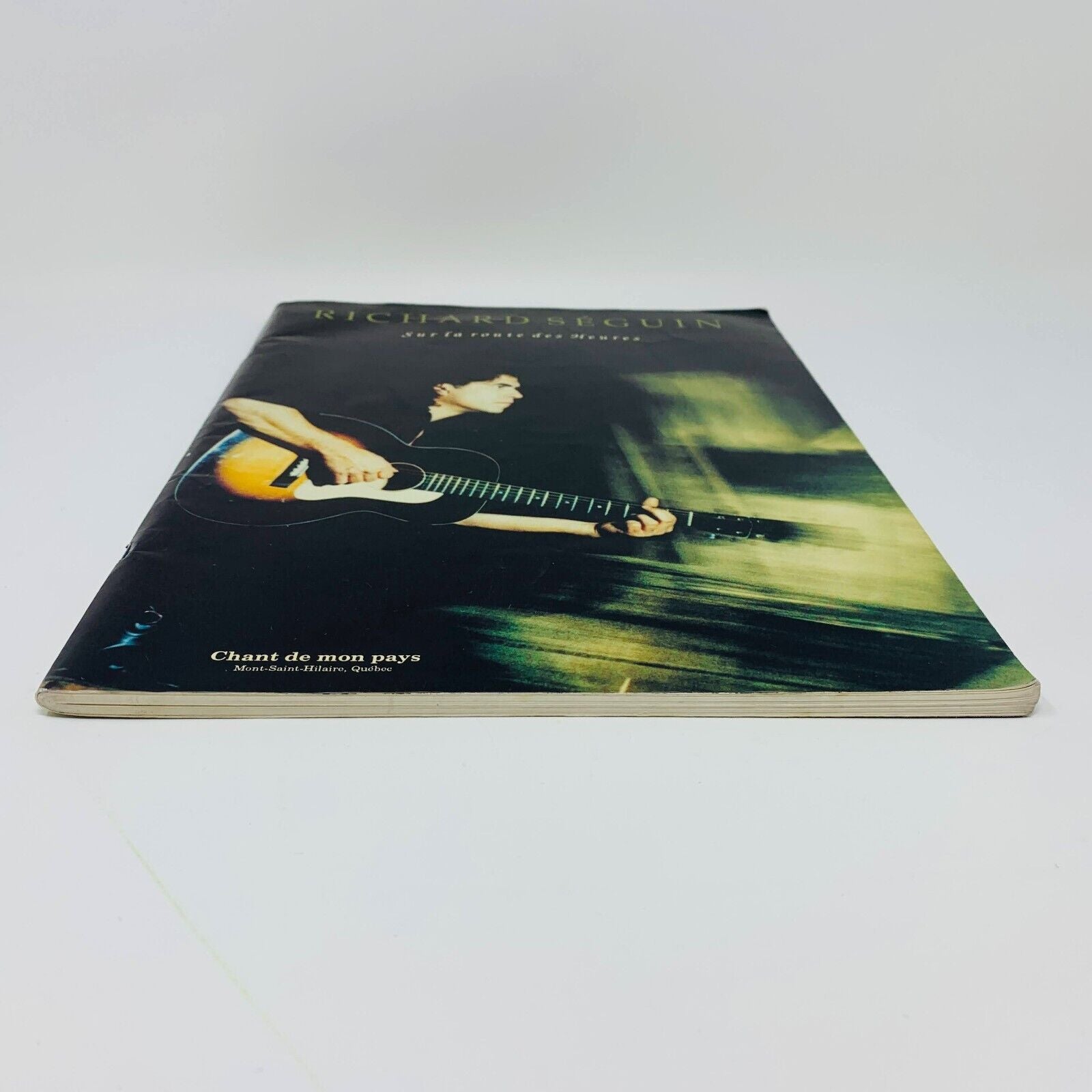 1993 Sur la Route des Heures Partitions Songbook Richard Séguin Piano Guitar