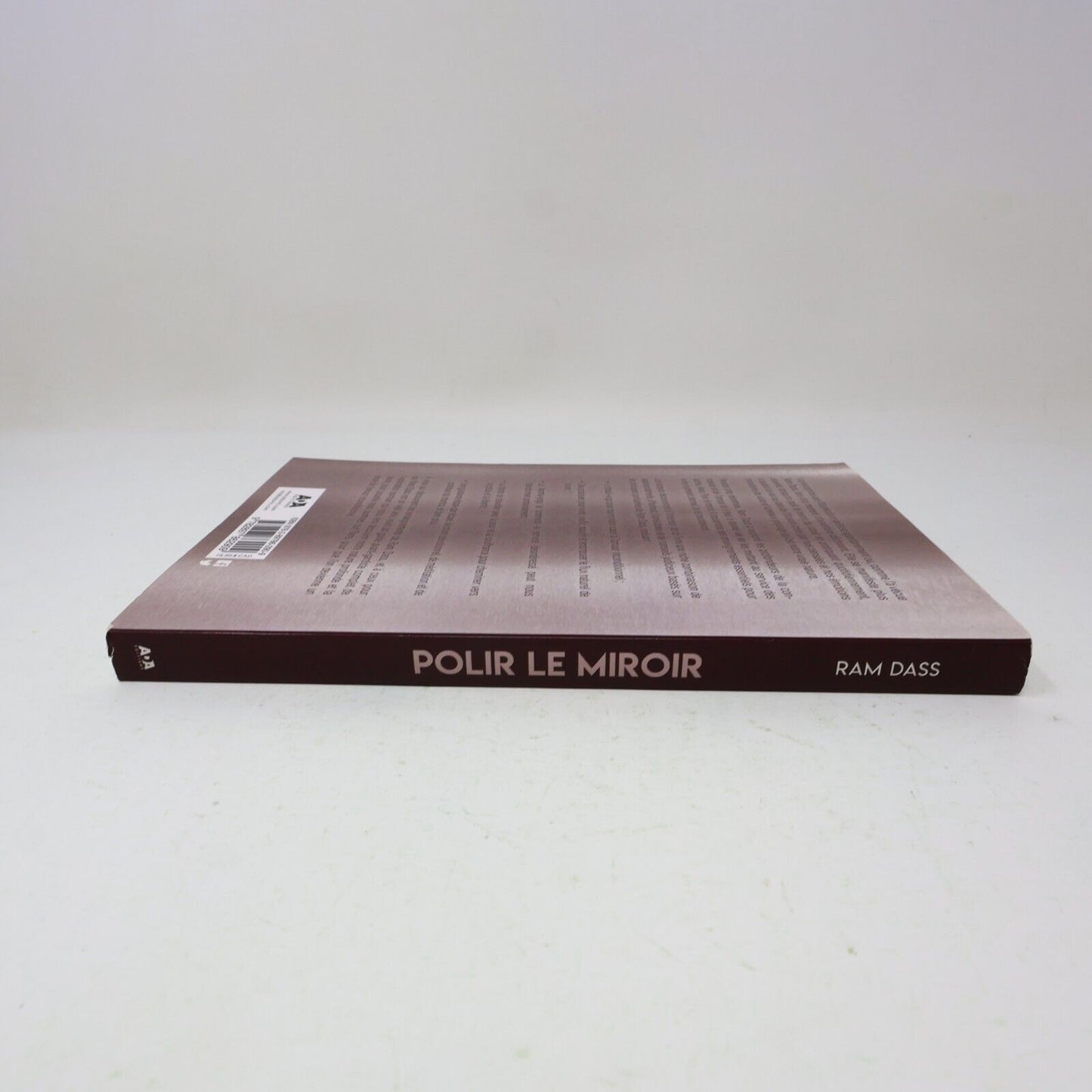 2018 Polir le Miroir Ram Dass Ada Français Paperback Spiritualité Philosophie PB
