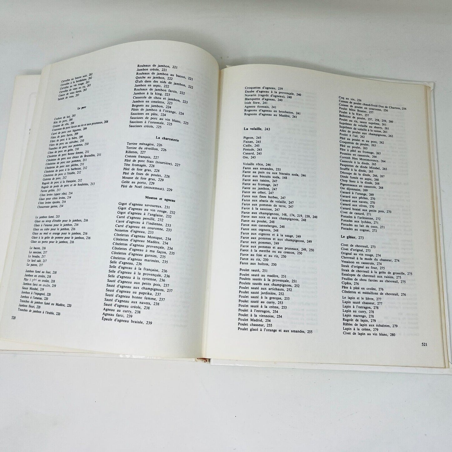 1978 La Cuisine de Monique Chevrier Sa Technique ses Recettes Livre en Français