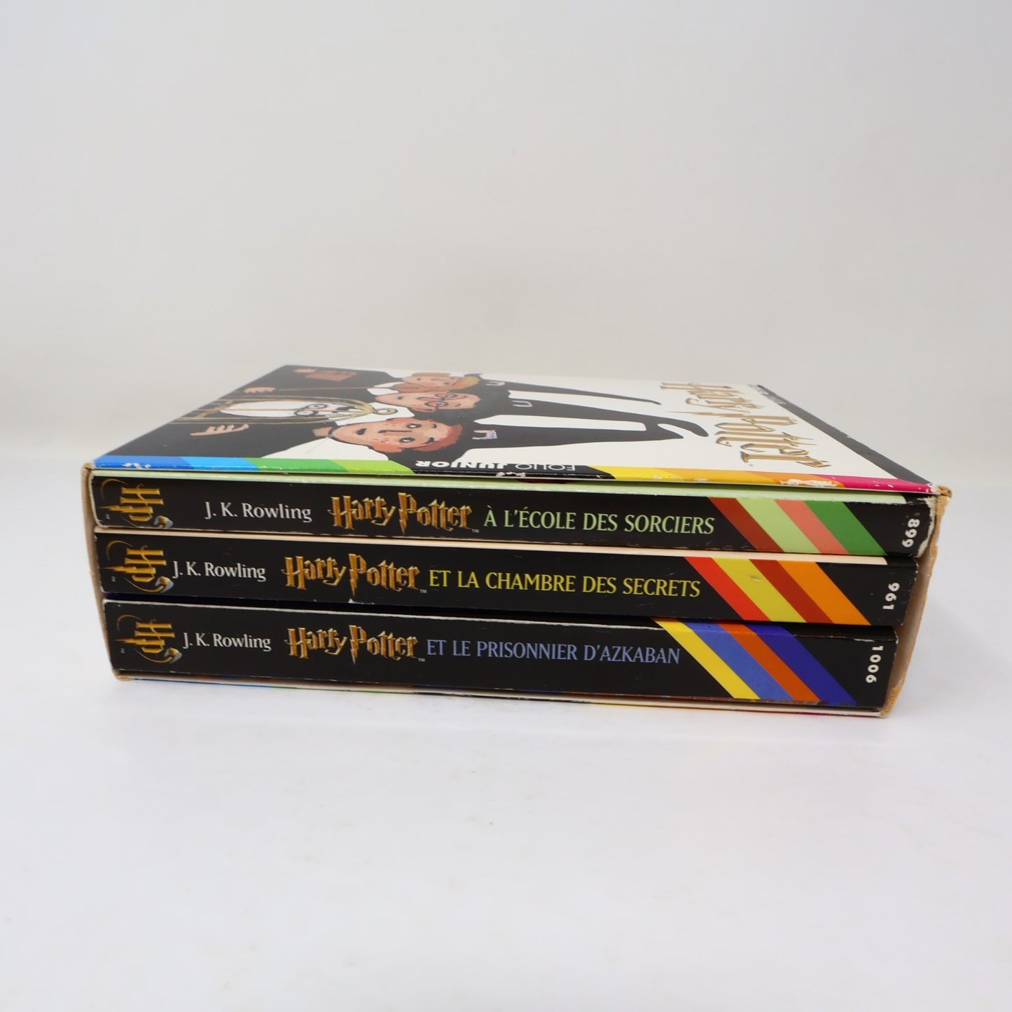 Harry Potter Coffret #1-3 École des Sorciers/Chambre des Secrets/Azkaban Rowling