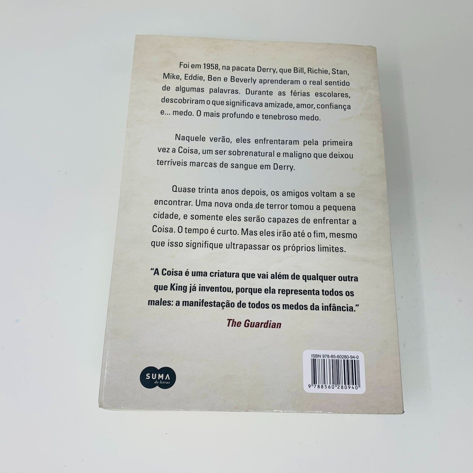 It A Coisa Suma de Letras Stephen King Português Brasileiro/Brazilian Portuguese
