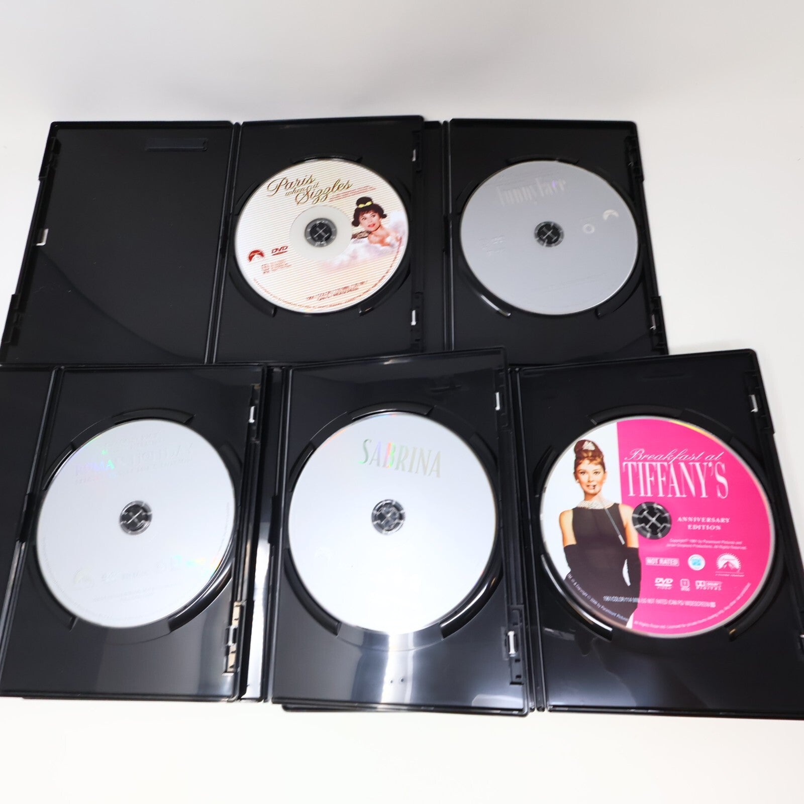 The Audrey Hepburn 5 DVD Collection Breakfast at Tiffany's/Sabrina/Funny Face
