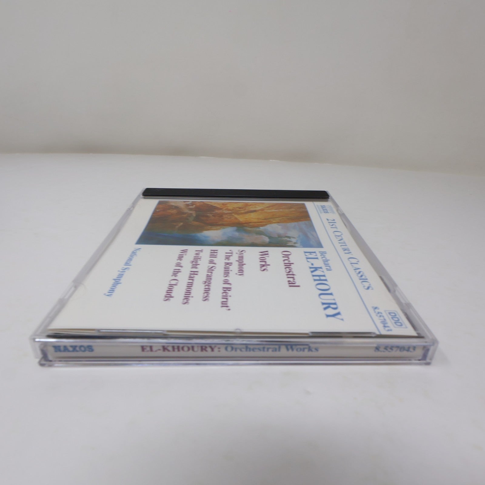 Bechara El-Khoury CD Orchestral Works Ruins Of Beirut/Hill Of Strangeness Naxos