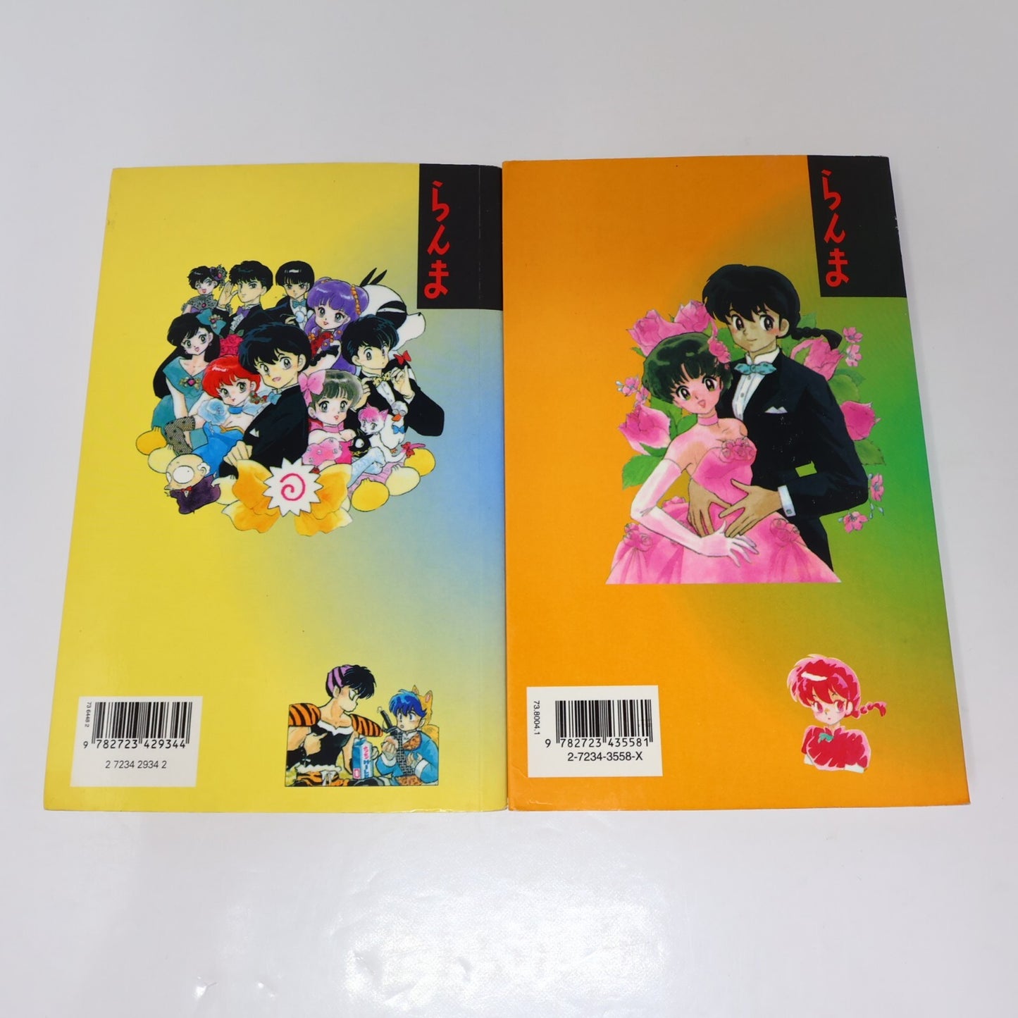 Ranma 1/2 Lot 10 Mangas Rumiko Takahashi Glénat Le Cordon Bleu PB Français 90s
