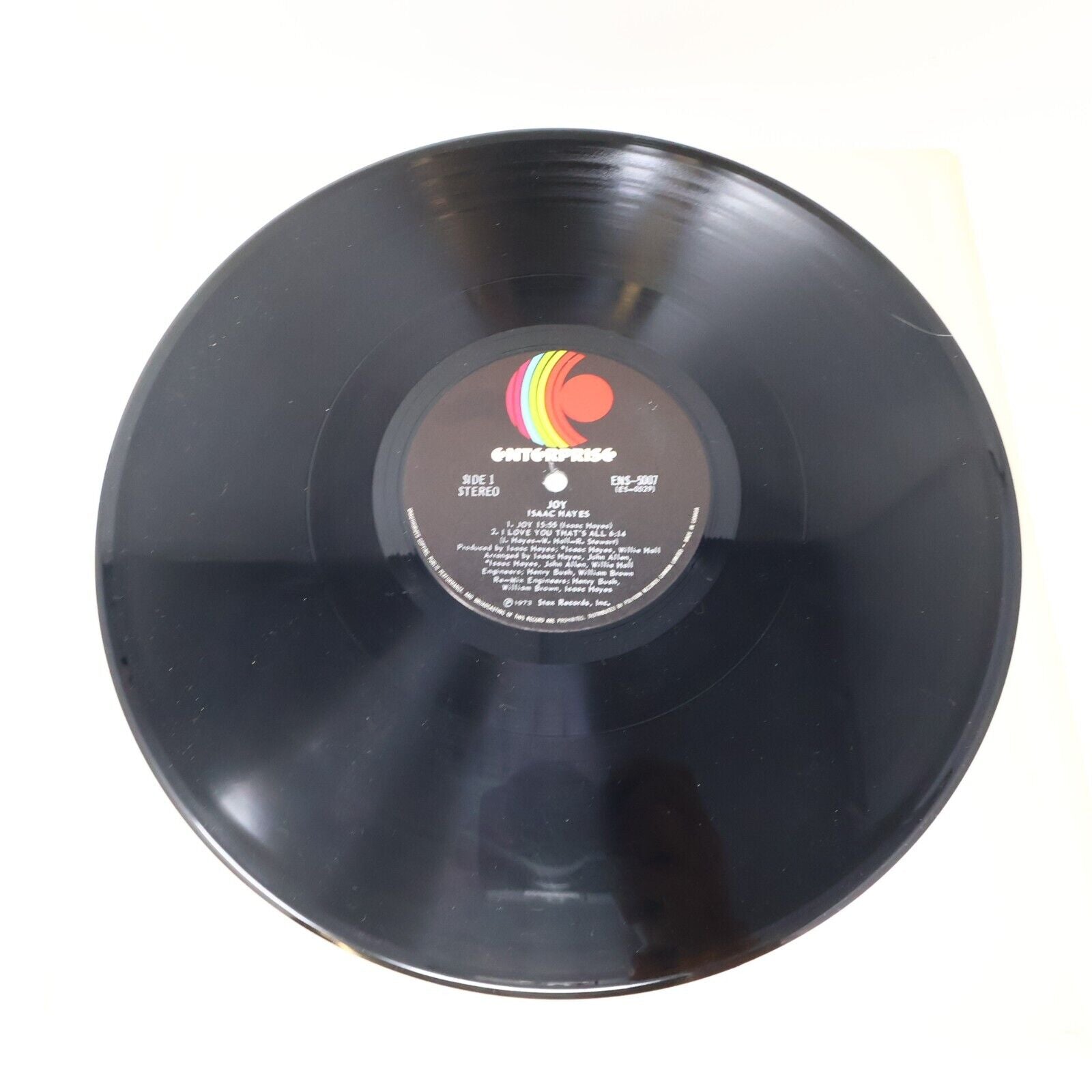 Isaac Hayes Joy LP Record Vinyl 1973 Enterprise ENS-5007 I Love You That's All