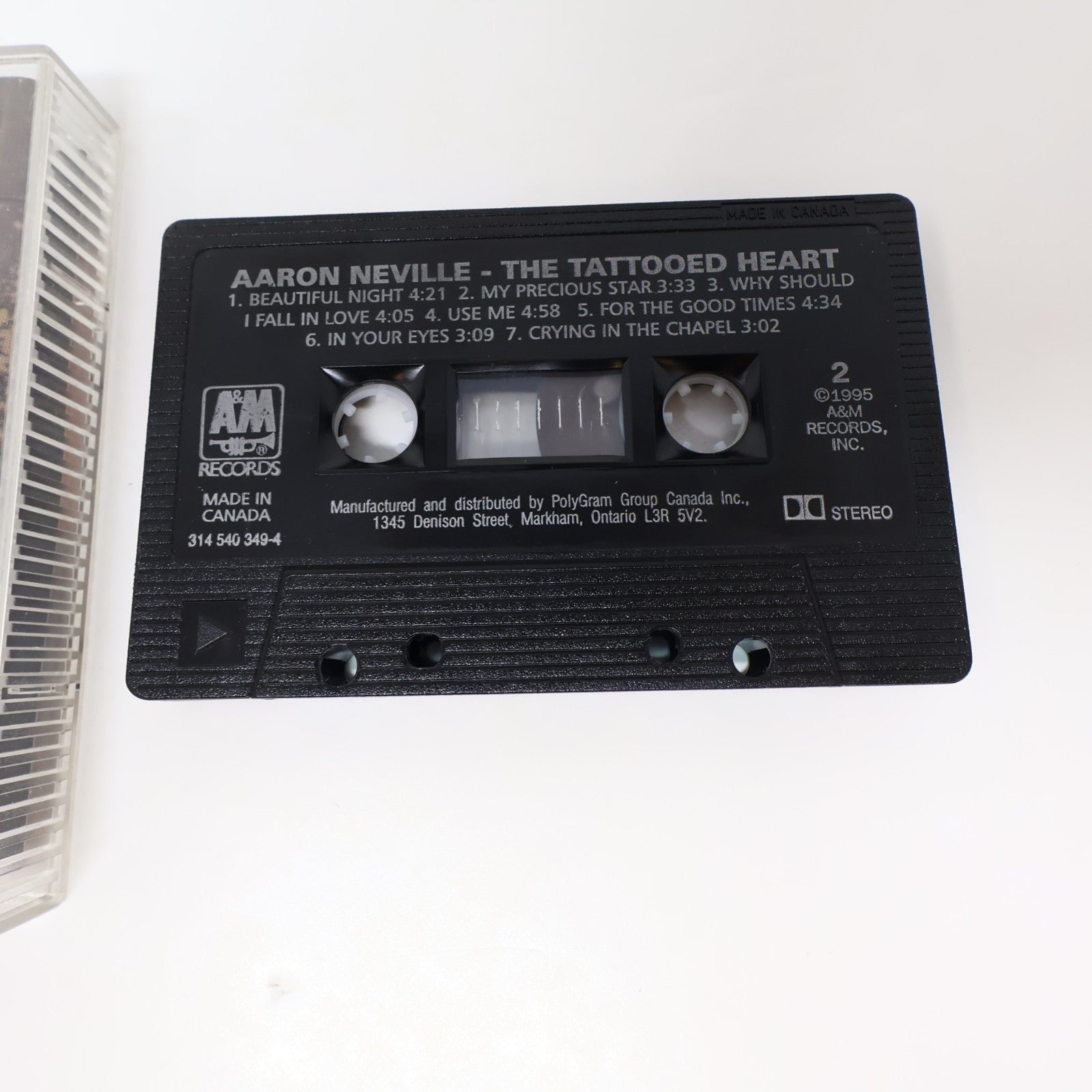 Aaron Neville 5 Cassettes Lot Tattooed Heart/To Make Me Who I Am/Warm Your Heart
